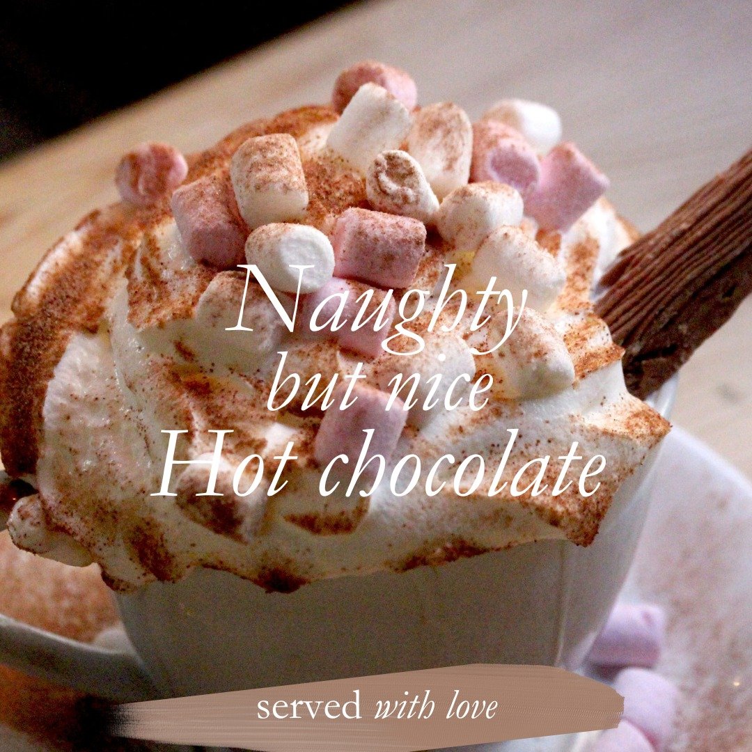 Sometimes, only a hot chocolate with all the trimmings will do!

We've a lovely selection of hot chocolates, including white chocolate and vegan chocolate options, and - of course - there is the Ultimo, a naughty but nice hot chocolate loaded with cr