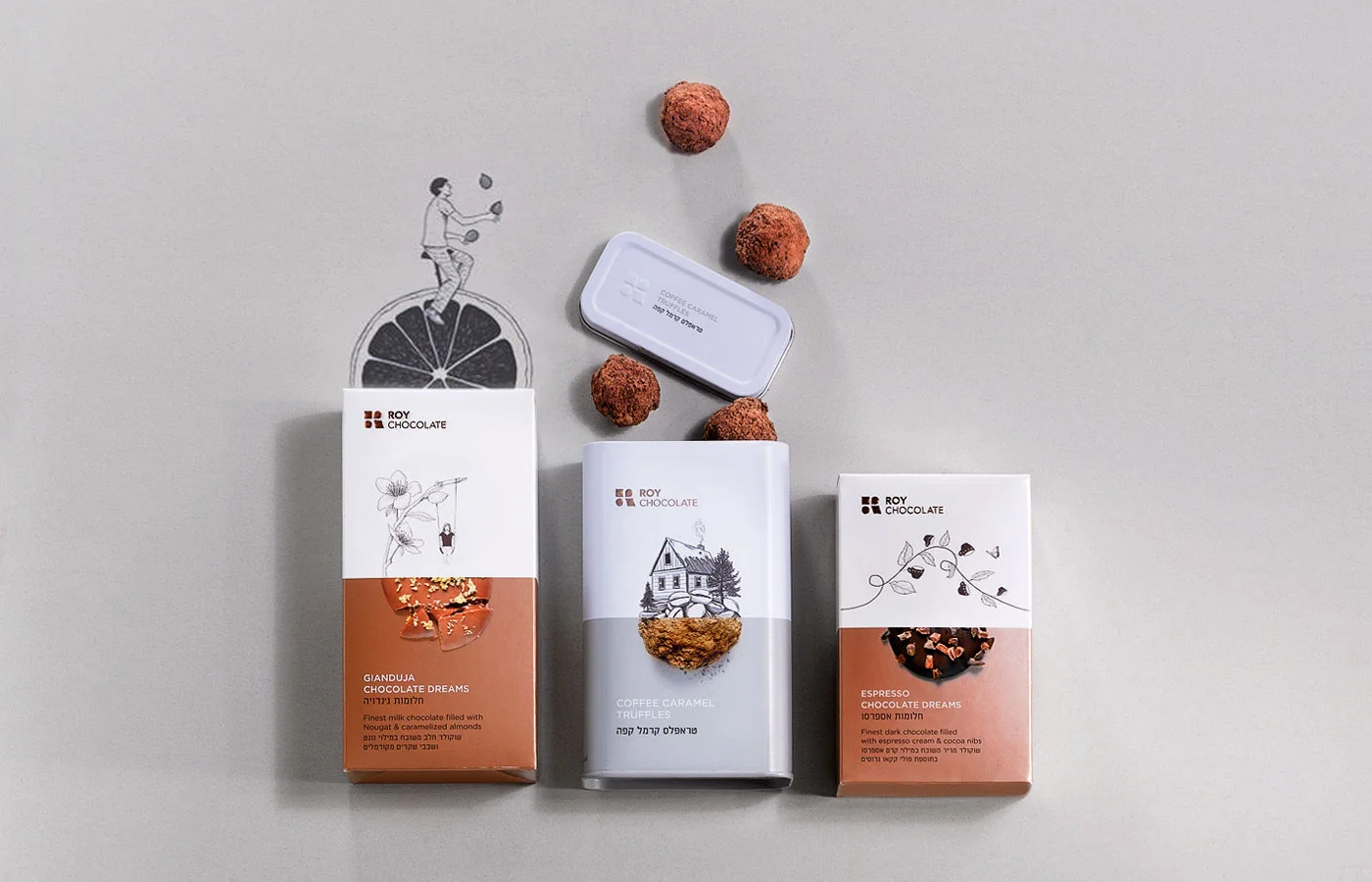 Client:roy chocolate Brandung and art direction: Ernesto Bijovsky