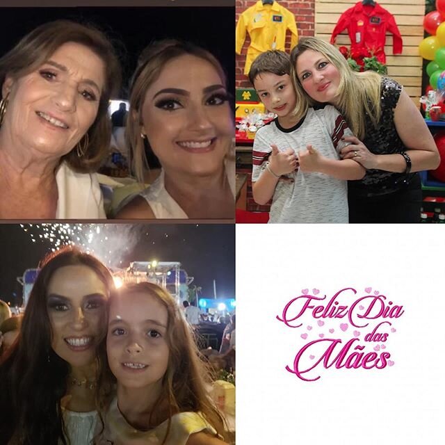 Feliz Dia das Mães para todas as mamães! Em especial para as três mulheres da minha vida! Minha mãe, Maria, e minhas irmãs, Raquel e Barbara! 
Um dia eu ouvi que eu não era mãe então não poderia compreender, mas posso dizer que tive e tenho 