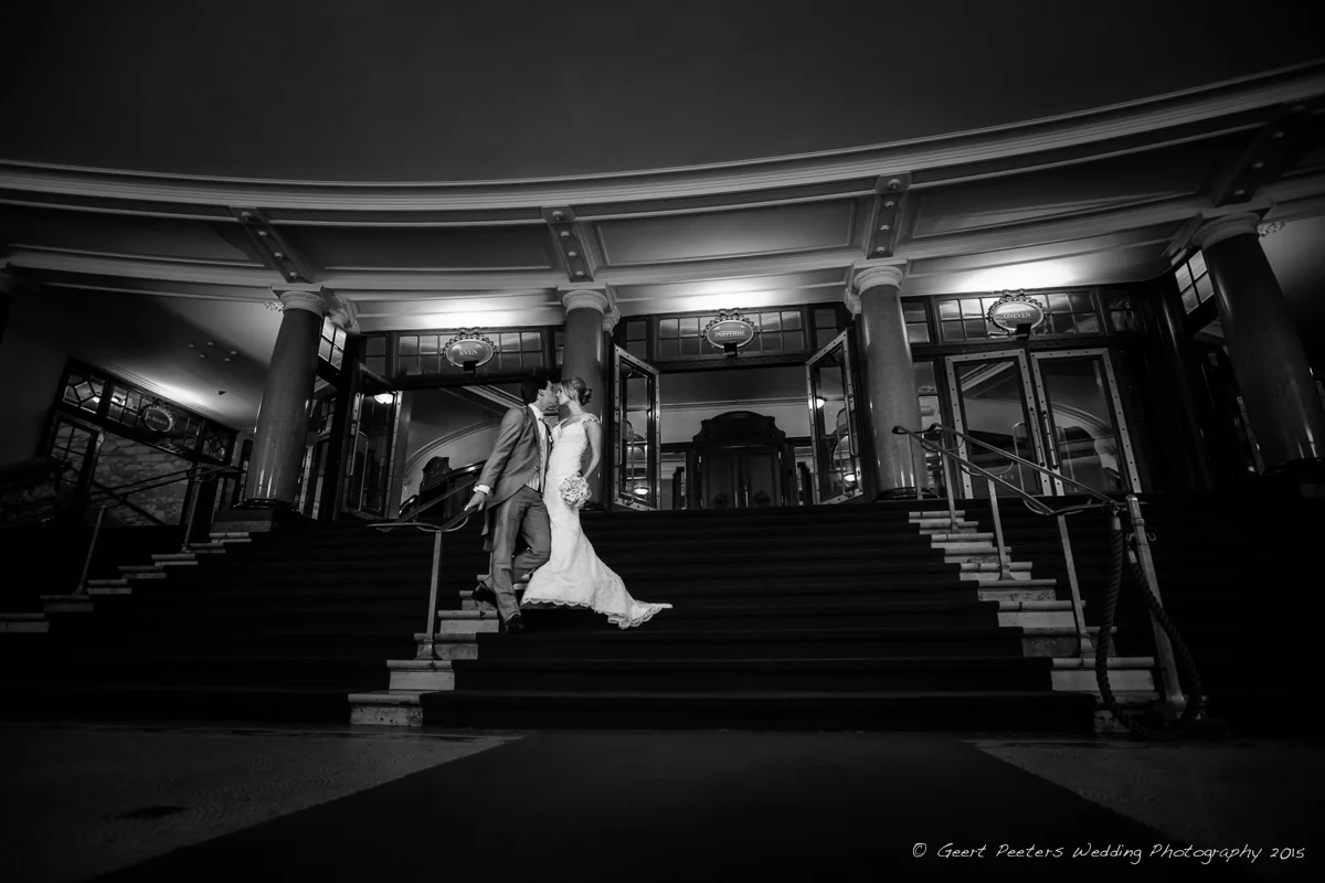 Salons De groene jager huwelijksfoto's | Brasschaat, België fotograaf | Davinia en Nick | 14 augustus 2015