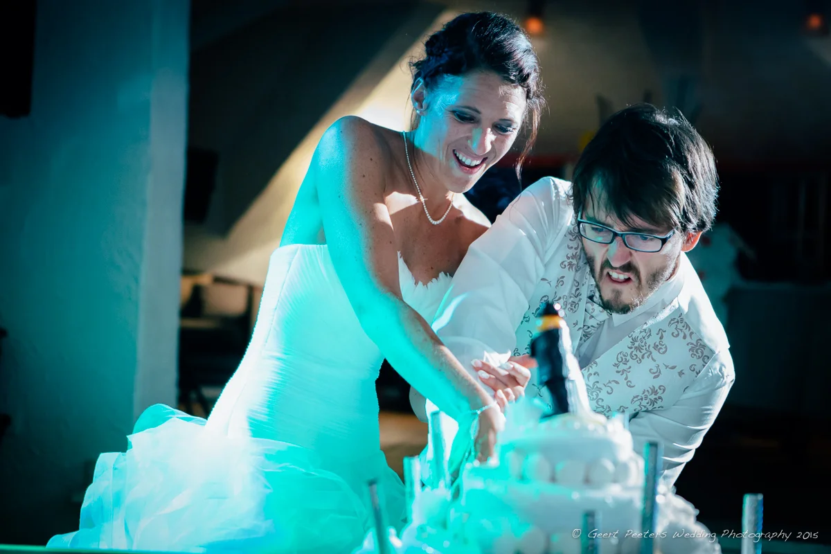 Salons De groene jager huwelijksfoto's | Brasschaat, België fotograaf | Elisabeth en Cédric | 8 augustus 2015