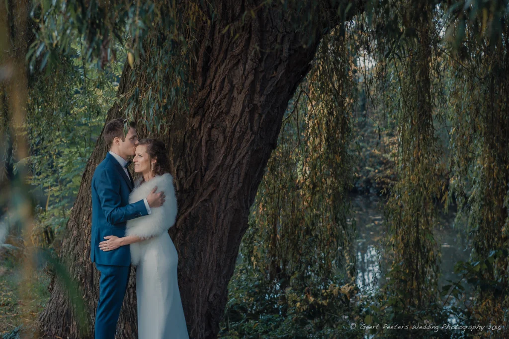 Kasteel Rozelaar huwelijksfoto’s | Lochristi, België fotograaf | Liesbeth en Xavier | 29 oktober 2016