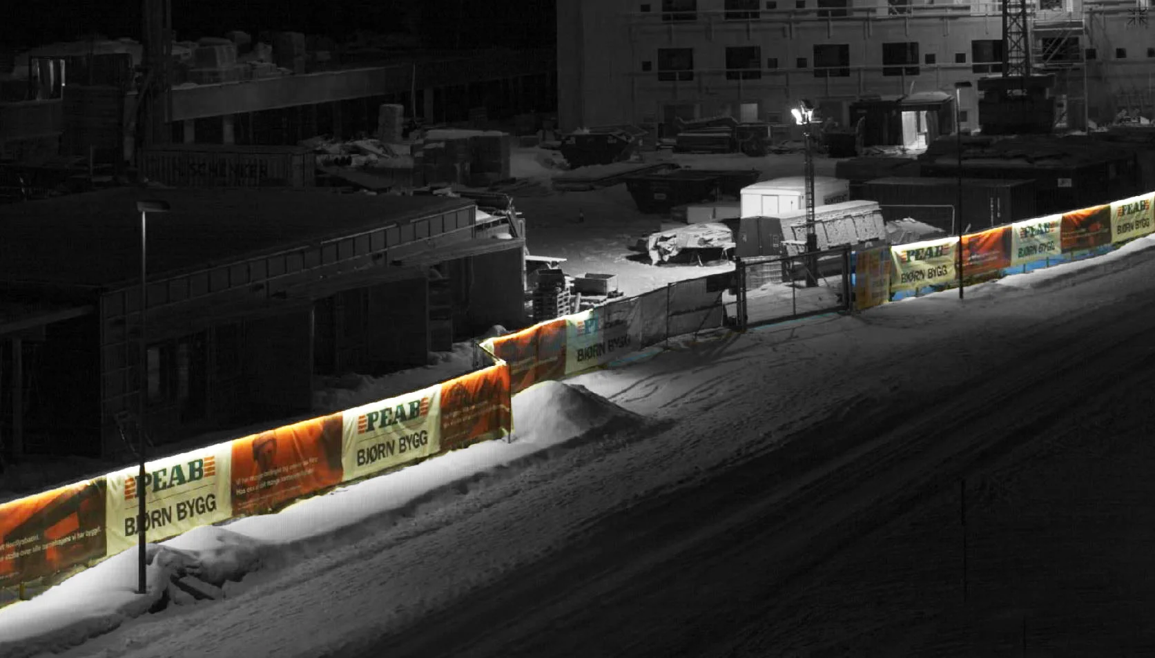 Construction site, Alta, Norway