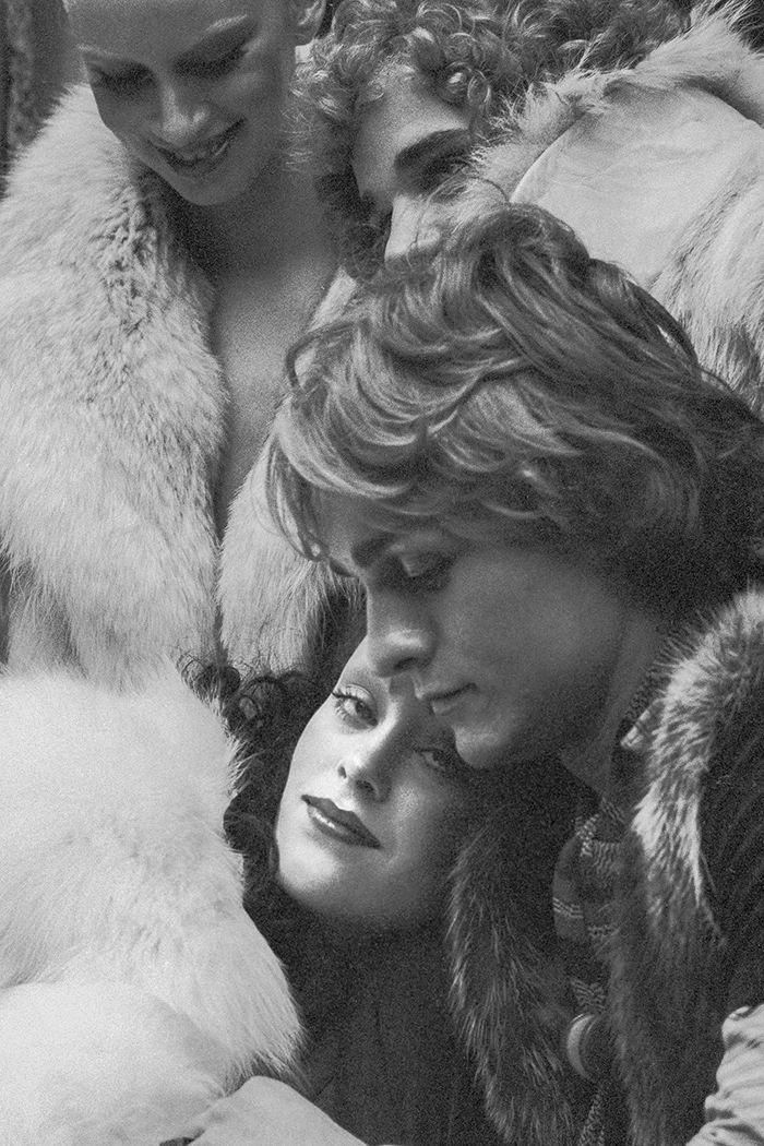 Dona Jordan, Jane Forth en tournage du film “Beauties”