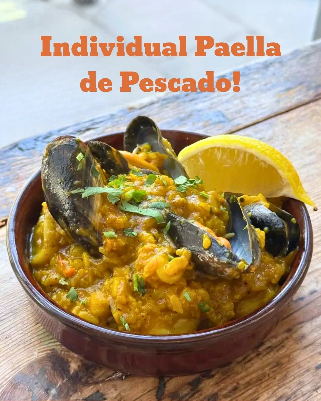 Paella for One? Me Please! 🙋 🥘

Our chefs have cooked up a tasty individual Paella de Pescado with prawns, squid, mussels &amp; fish, perfect for tapas feast!

Available until we run out, so come and try it this weekend!

#paella #tapas #york #rest