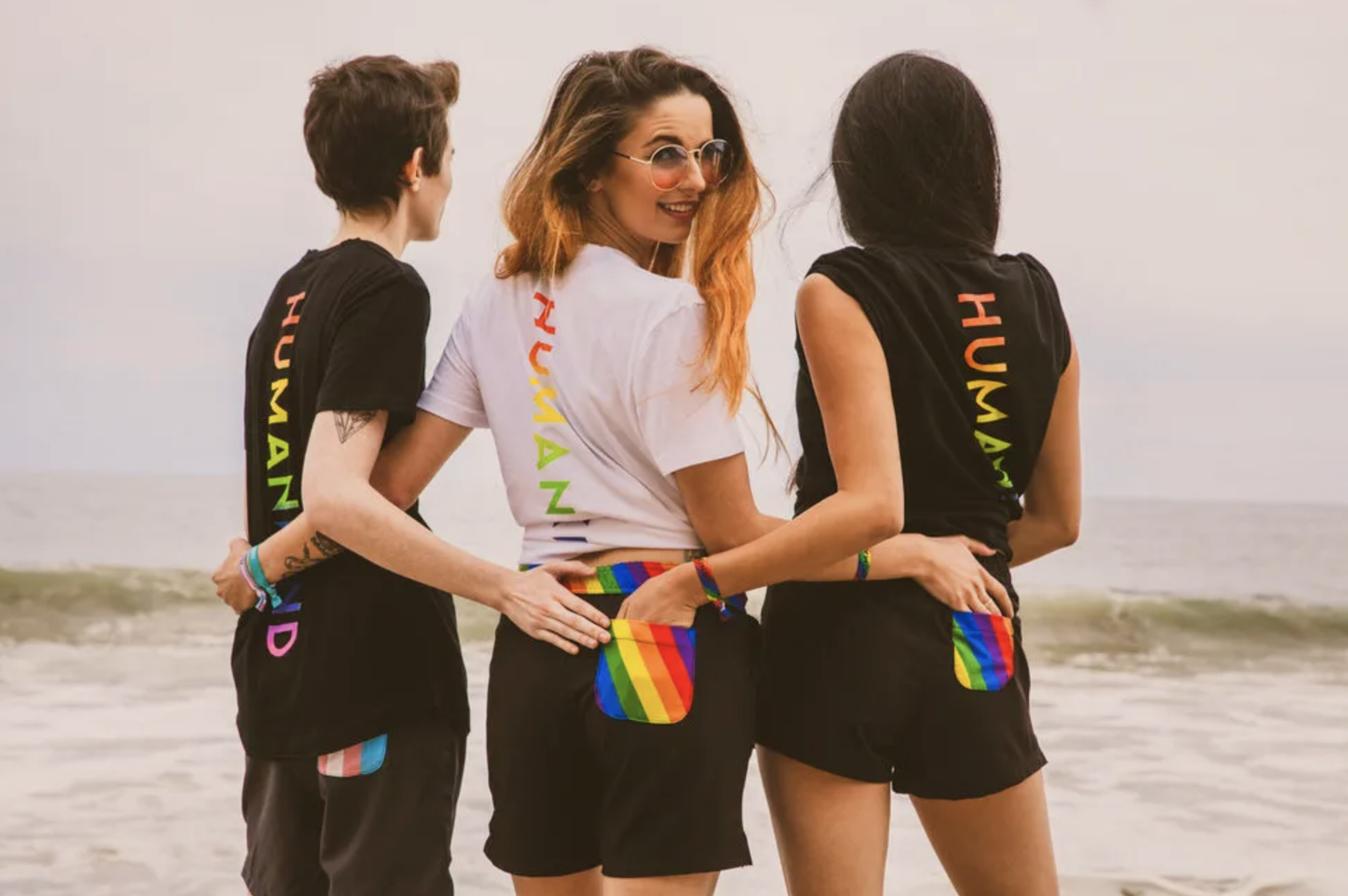 androgynous swimwear