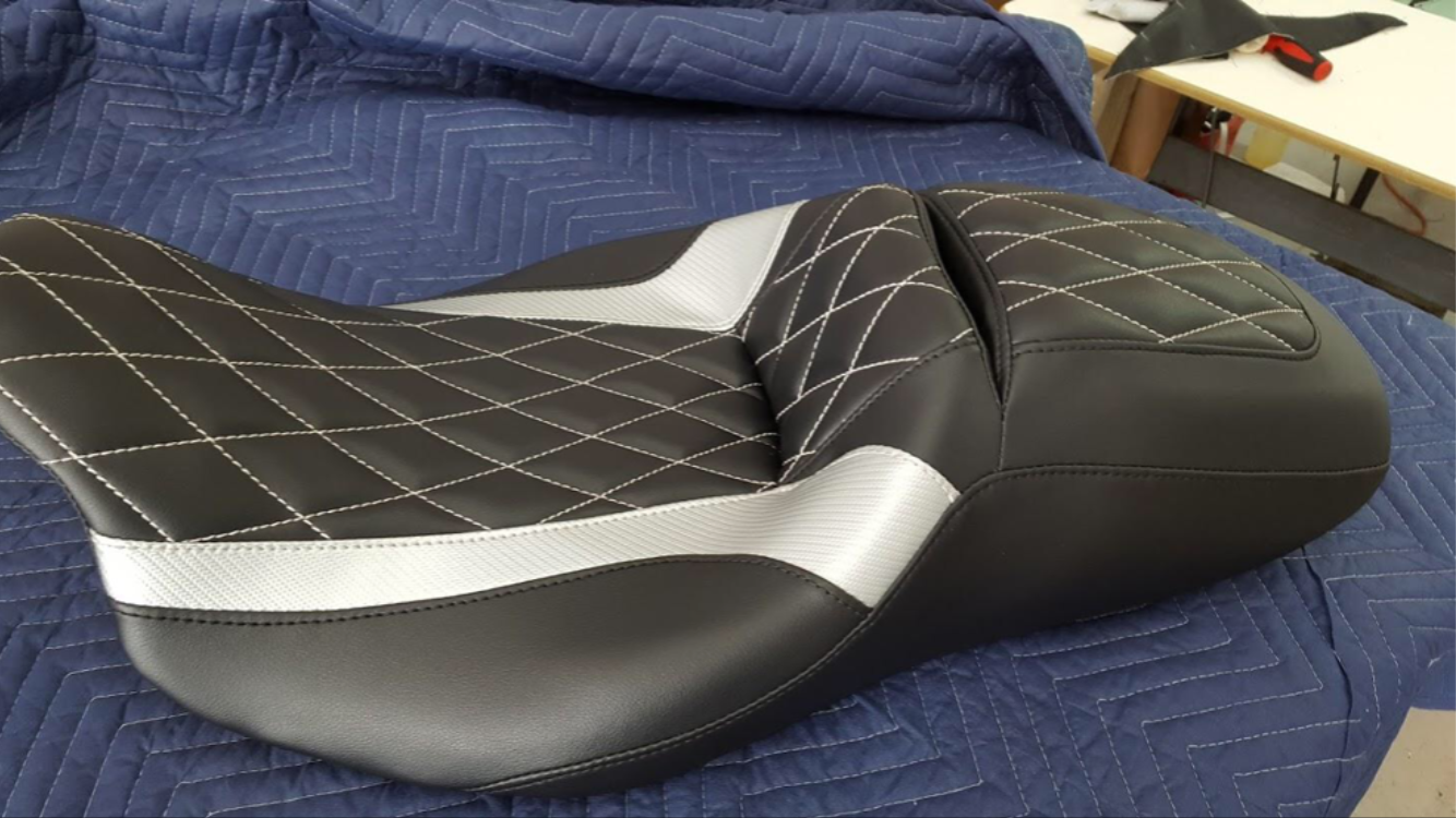 Ideas for motorcycle seat repair : r/upholstery