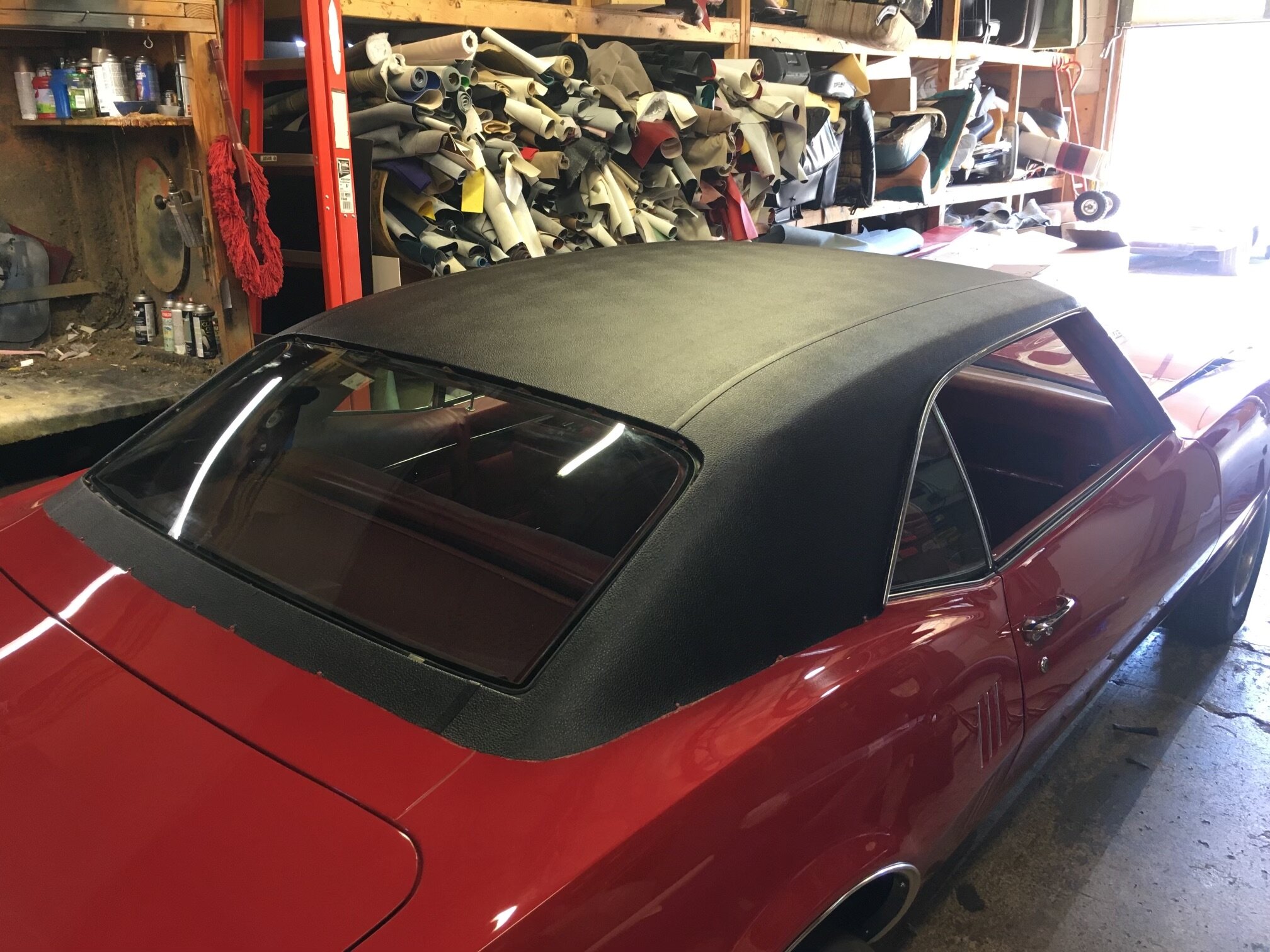 Convertible Restoration — R&R Seats Auto Restoration & Upholstery