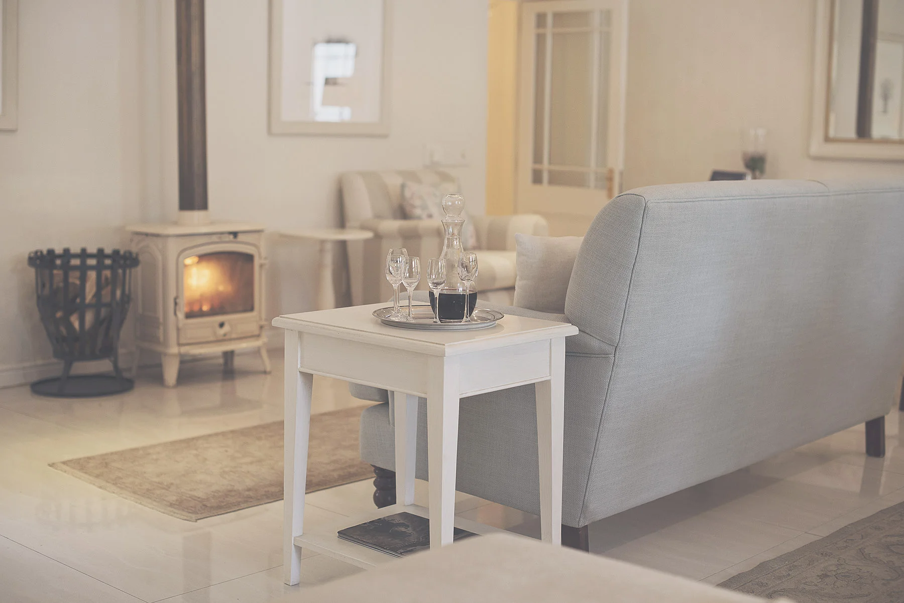 Franschhoek fireplace drinks.jpg