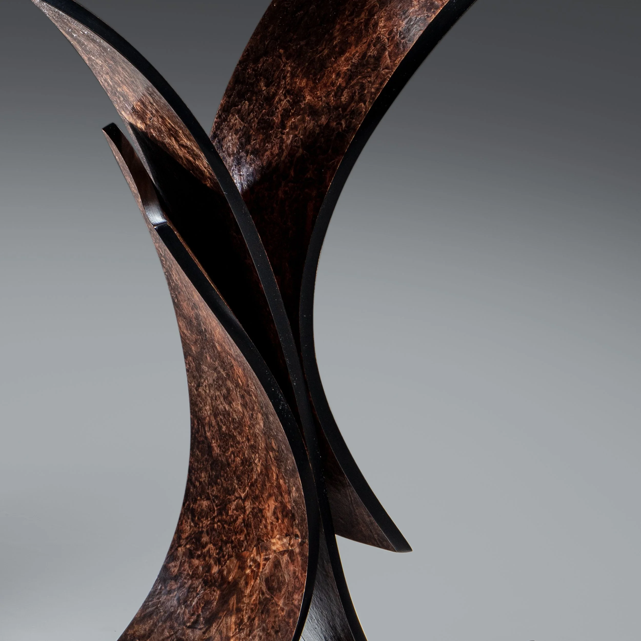 Ian Milnes - Motif Decoupe - Sculptural Walnut Console Table