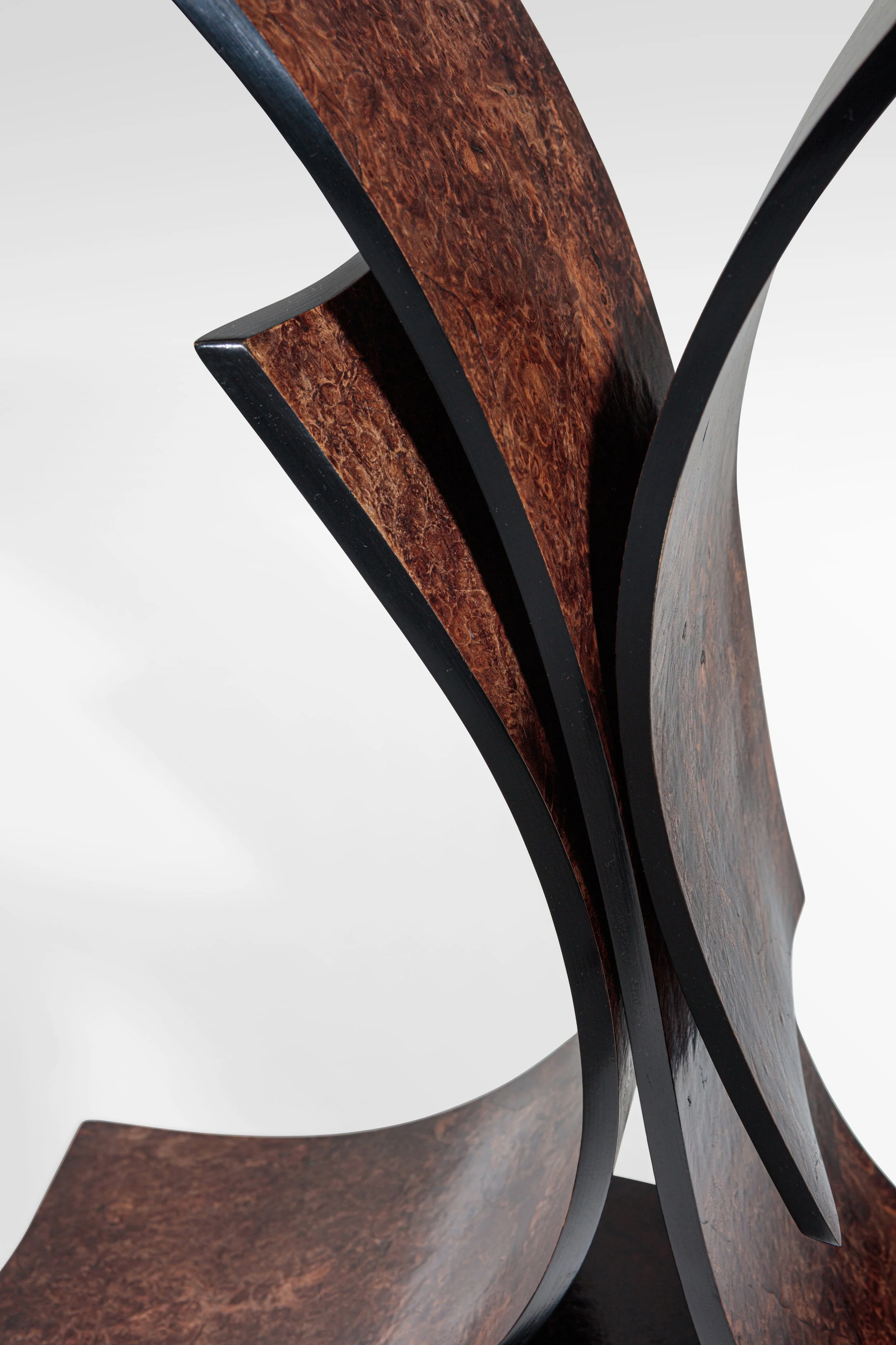 Ian Milnes - Motif Decoupe - Sculptural Walnut Console Table