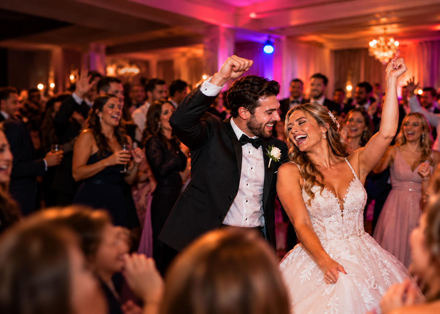 Joyful Newlyweds on the Dance Floor.png