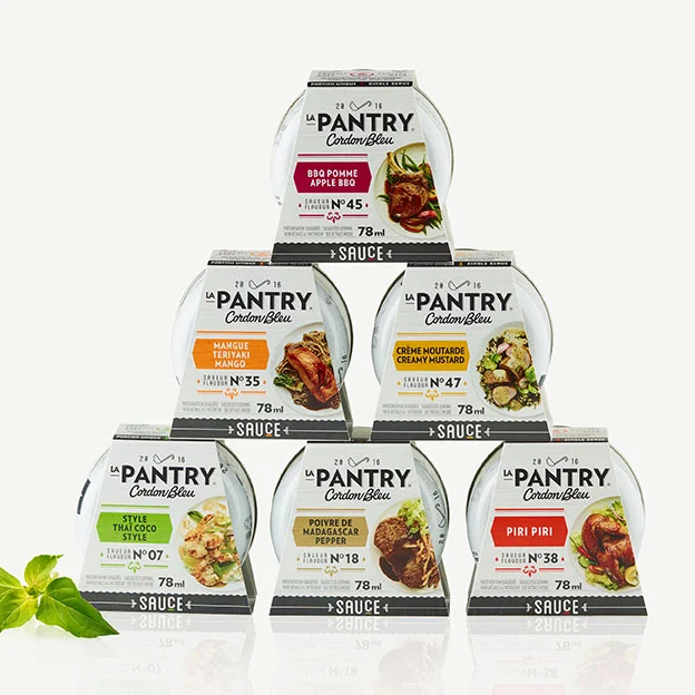 GOLD WINNER Brand Name: La Pantry Brand Owner: Aliments Ouimet-Cordon Bleu Entering Company: Bo Branding & Design Agency Ltd. Brand/Graphic Designer: Bo Branding & Design Agency Ltd. Pre-press/Printer: L'Empreinte (for overwrap) and Domiberia S.L.U. (for can)