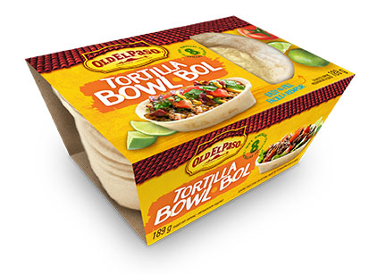 SILVER WINNER Brand Name: Old El Paso - Tortilla Bowls Brand Owner: General Mills Canada Corporation Entering Company: Hunter Straker Brand/Graphic Designer: Hunter Straker Pre-press/Printer: JJM