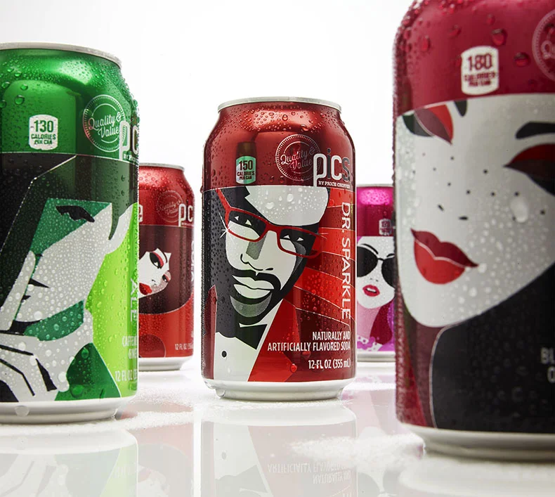 SILVER WINNER Brand Name: PICS by Price Chopper – Carbonated Beverage Program Brand Owner: Golub Corporation, Price Chopper Supermarkets Entering Company: Watt International Inc. Brand/Graphic Designer: Watt International Inc.