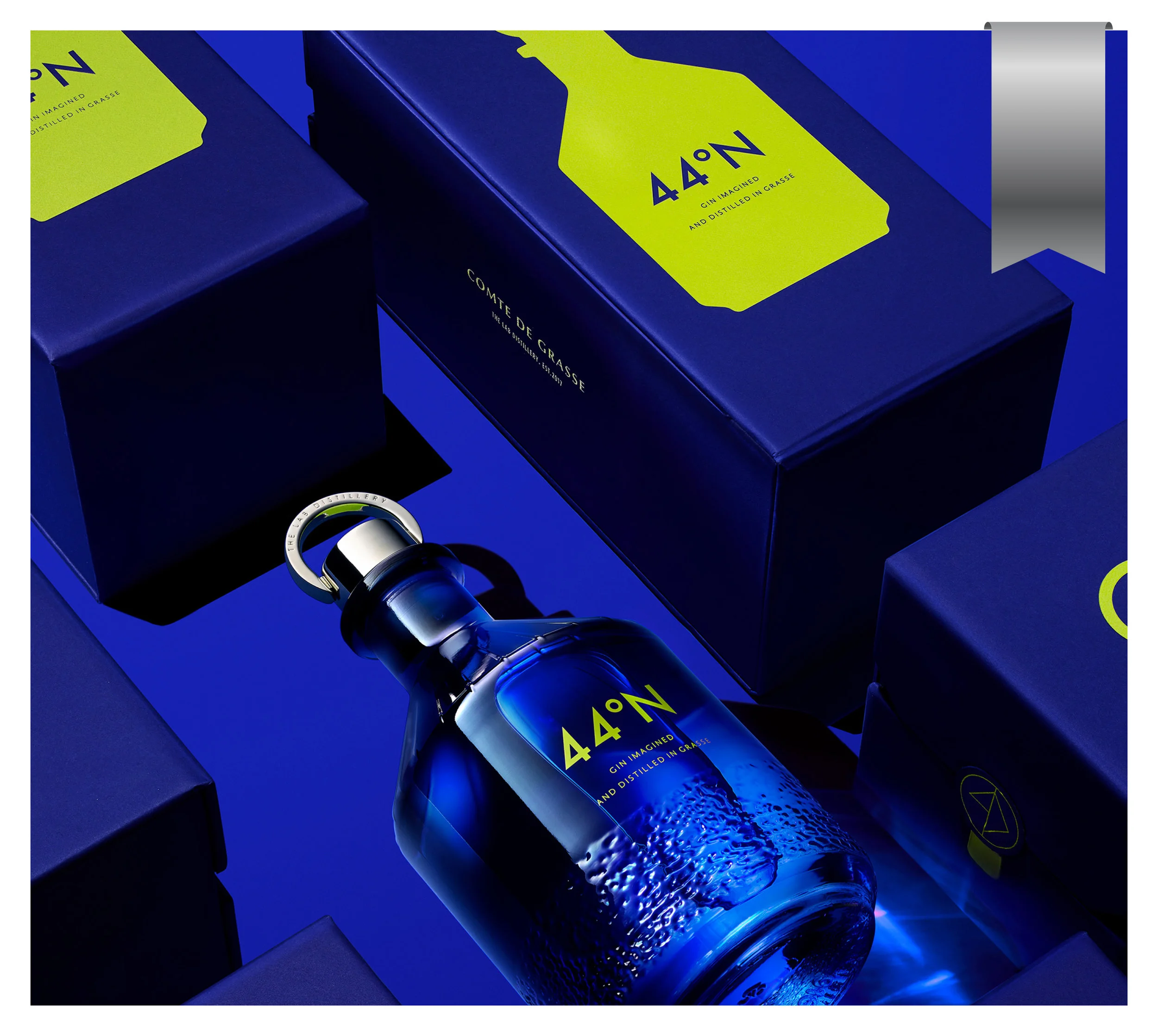 Brand Name: Comte de Grasse Brand Owner: Comte de Grasse Entering Company: forceMAJEURE Design in partnership with CHIC Agency Brand Agency/Graphic Designer: forceMAJEURE Design in partnership with CHIC Agency