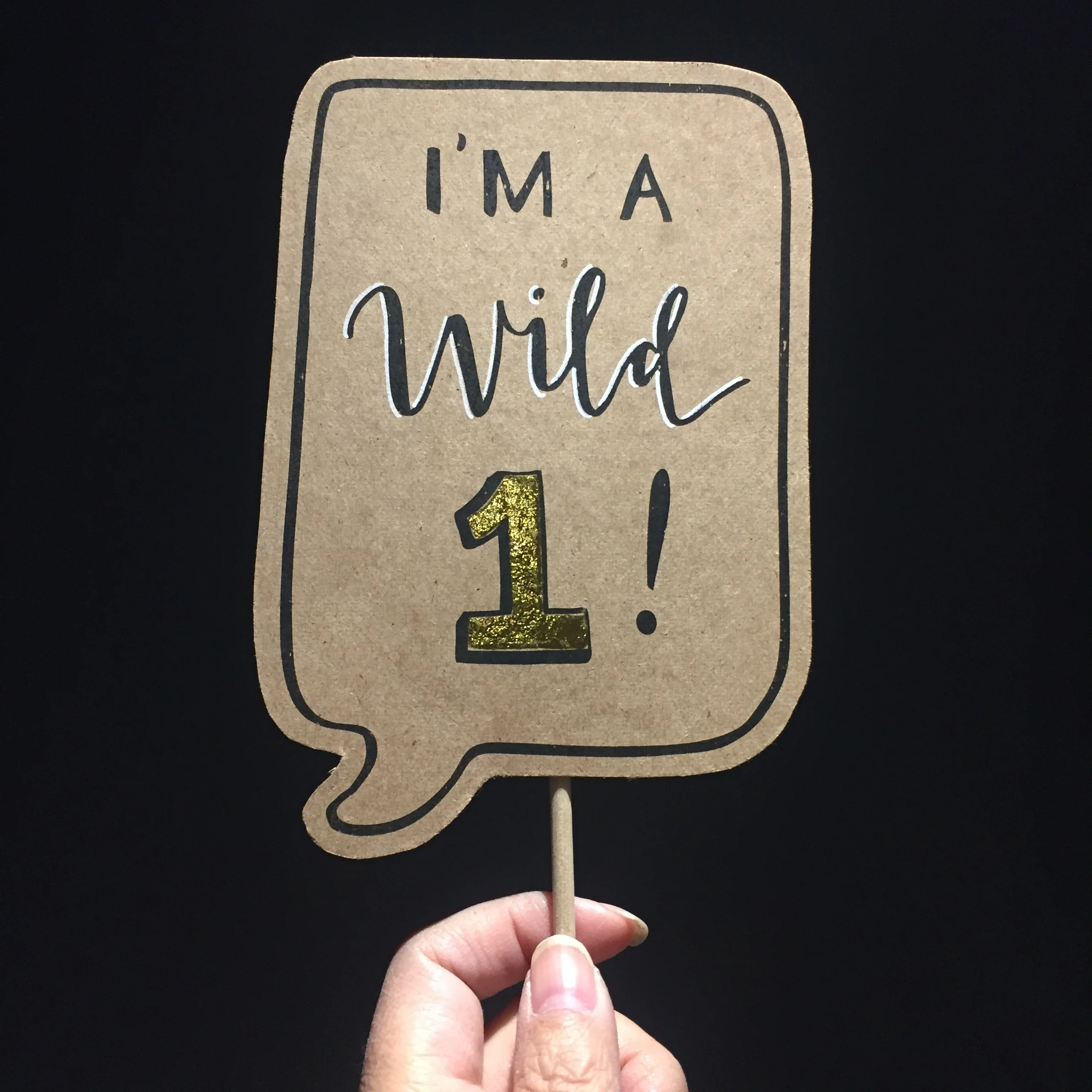I'm a WILD 1! - 1st Birthday Posecards™®