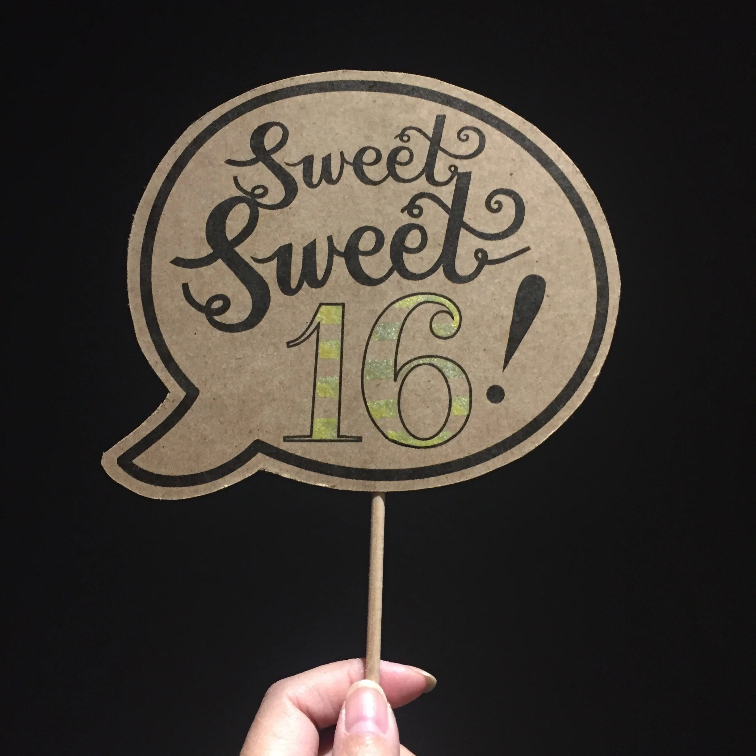 Sweet Sweet 16 - 16th Birthday Posecards™®