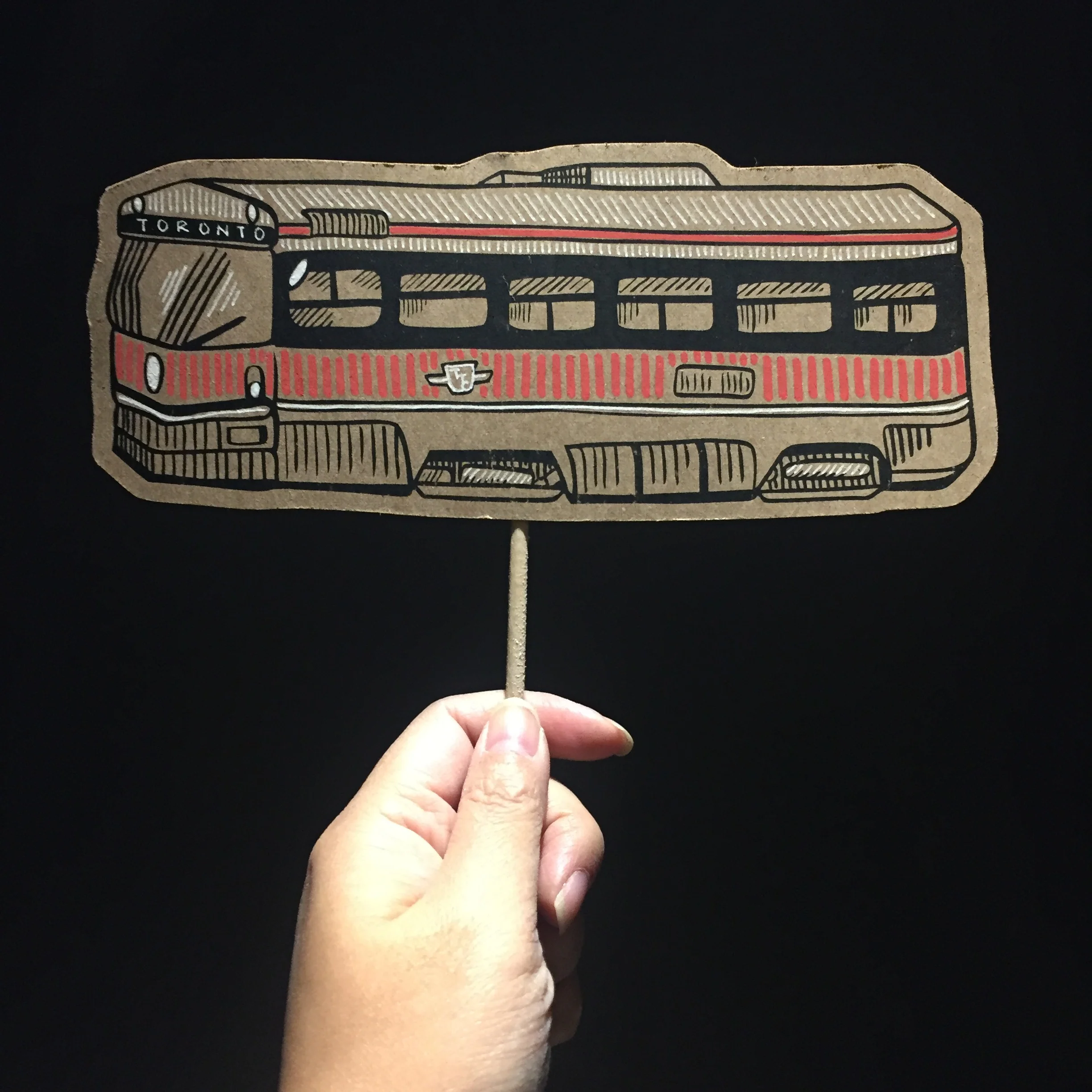 TTC Streetcar - Canadian Posecards™®