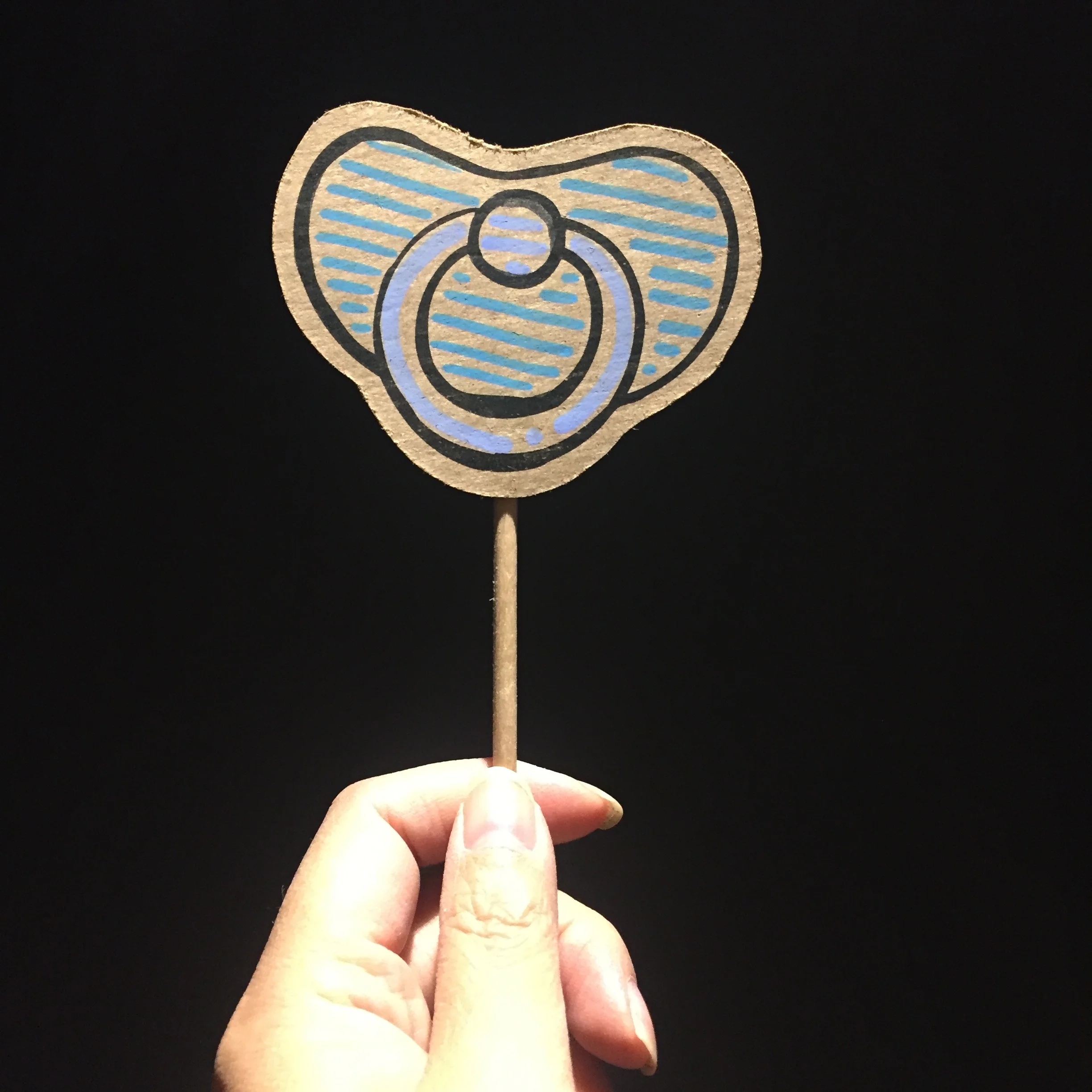 Baby Pacifier - Posecards™®