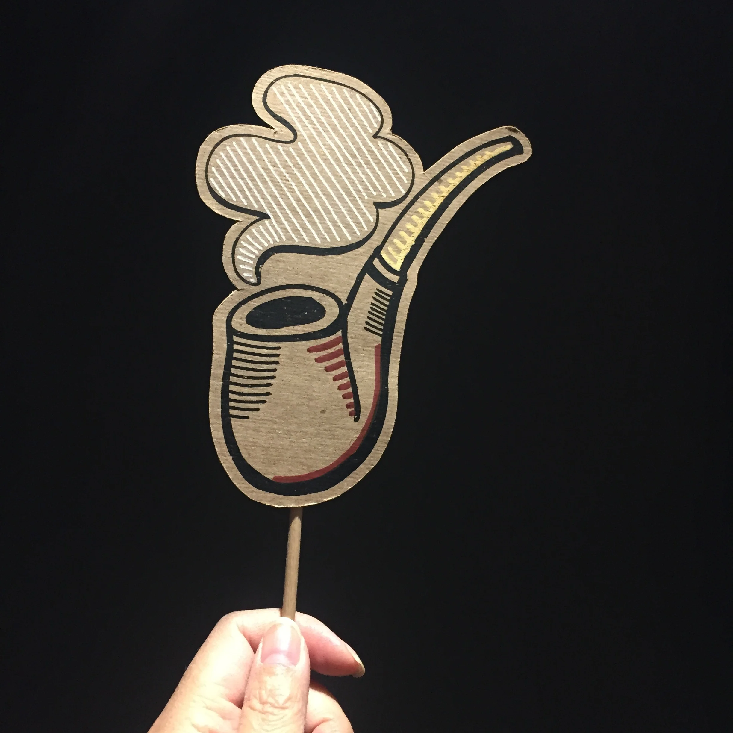 Pipe - Dress Up Posecards™®