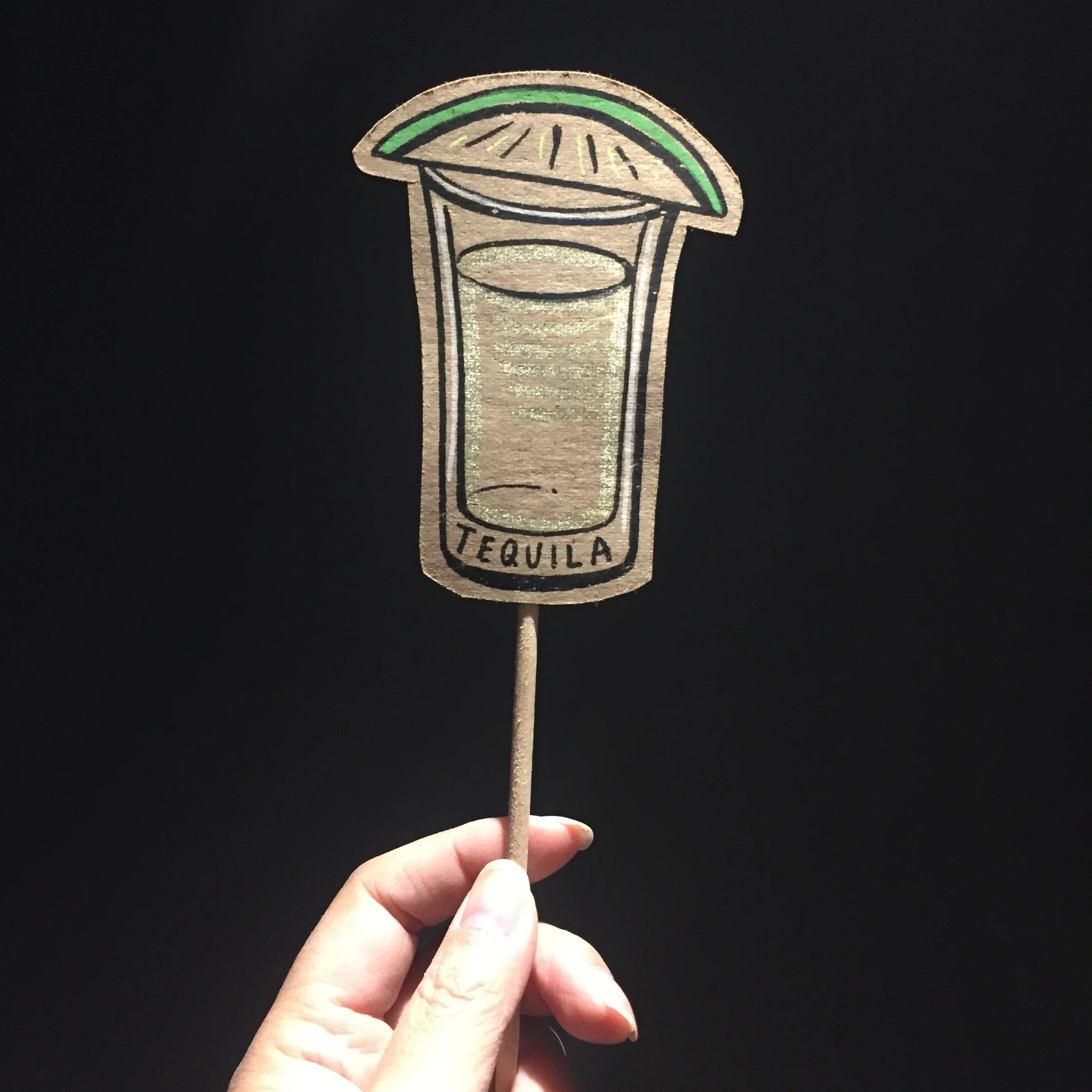 Tequila Shot - Drink Posecards™®