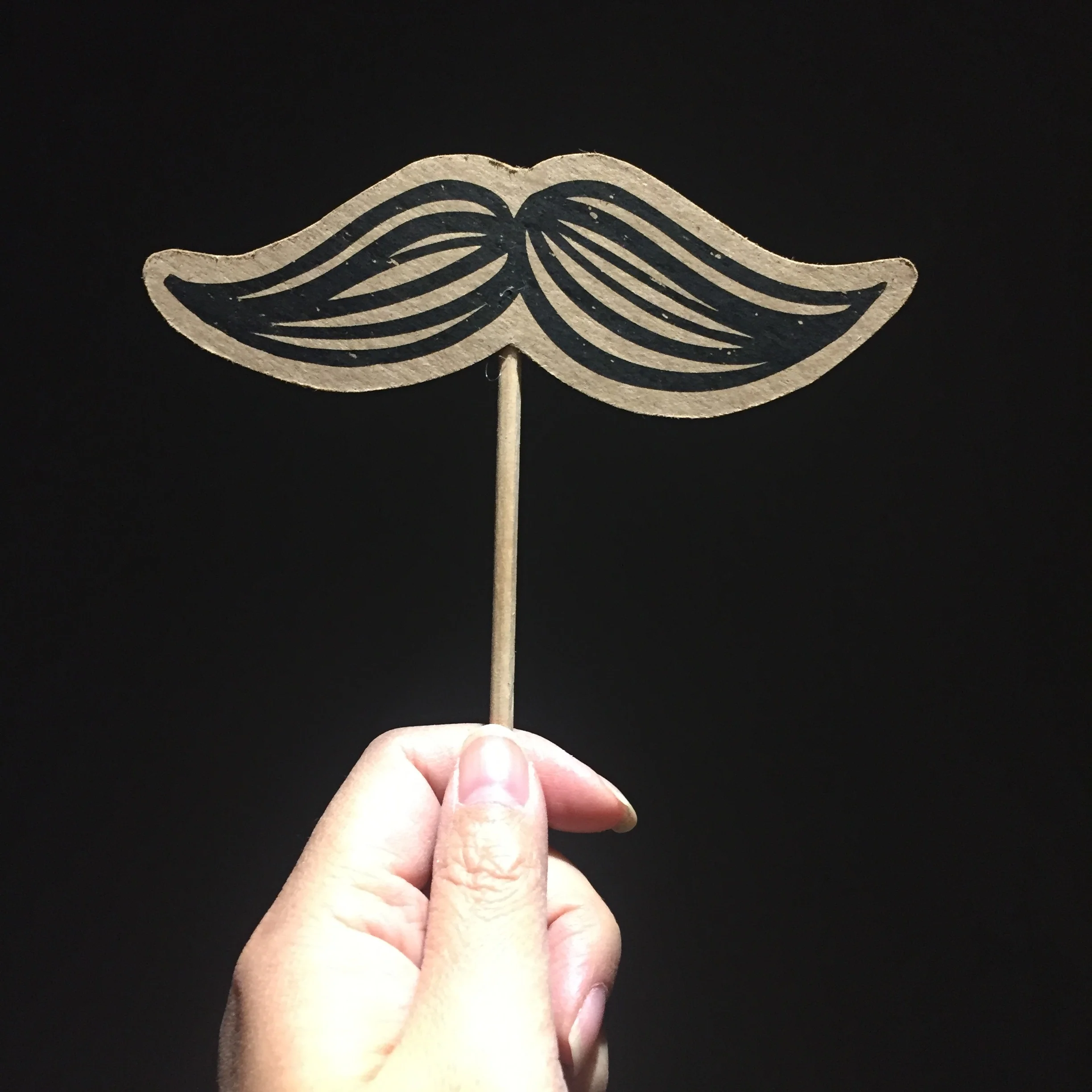 Moustache Thin Posecards™®