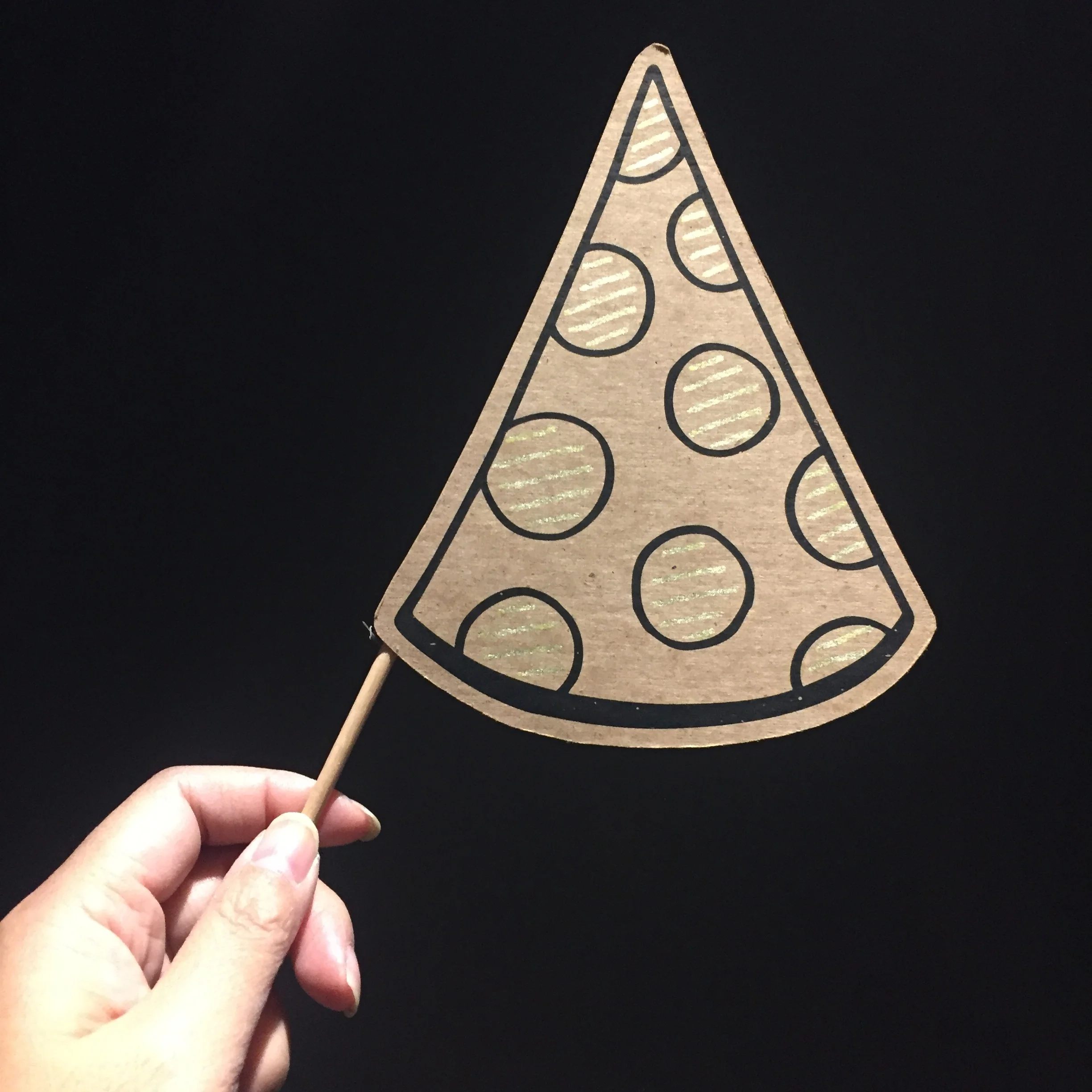 Party Hat Polka Dot Posecards™®