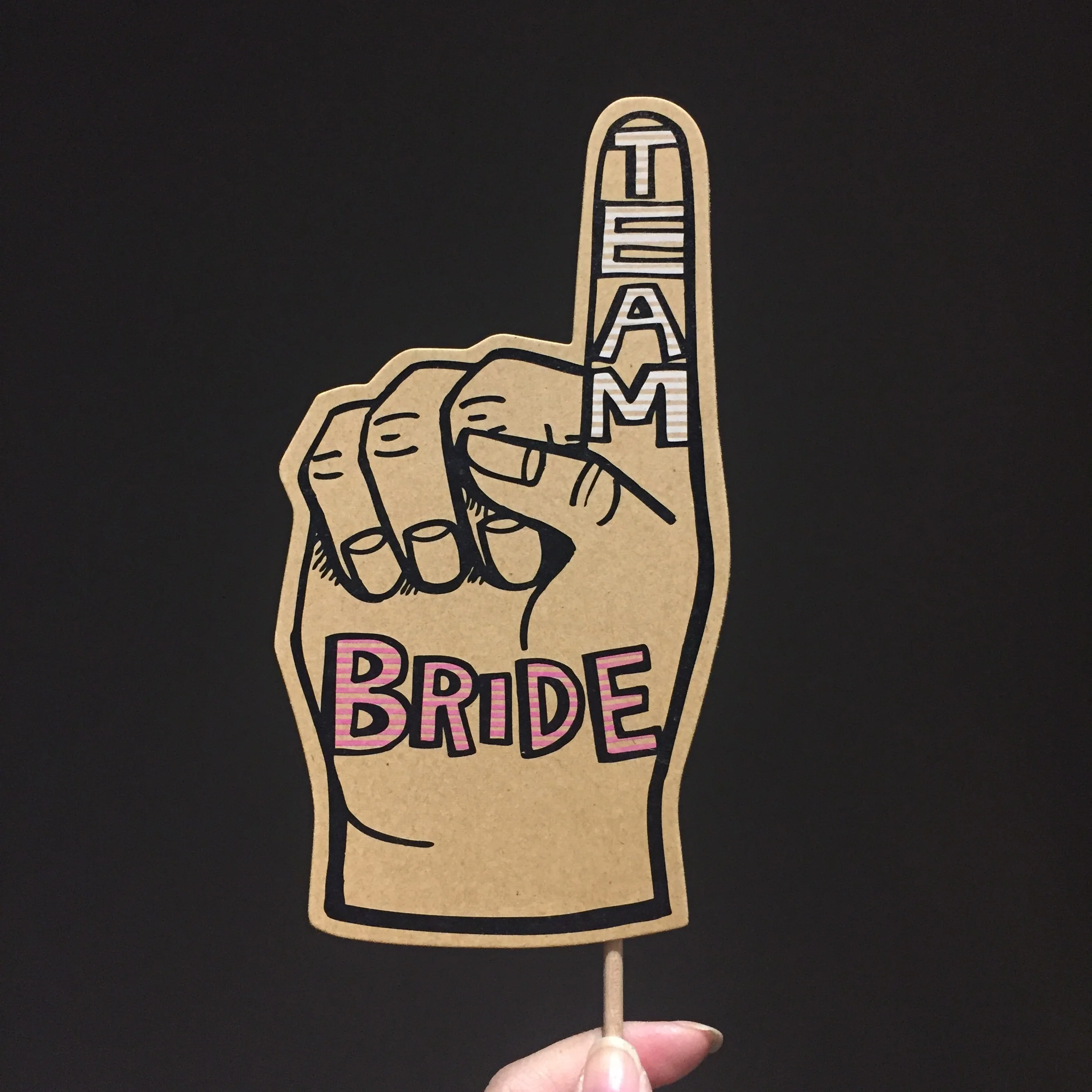 Team Bride Posecards™®