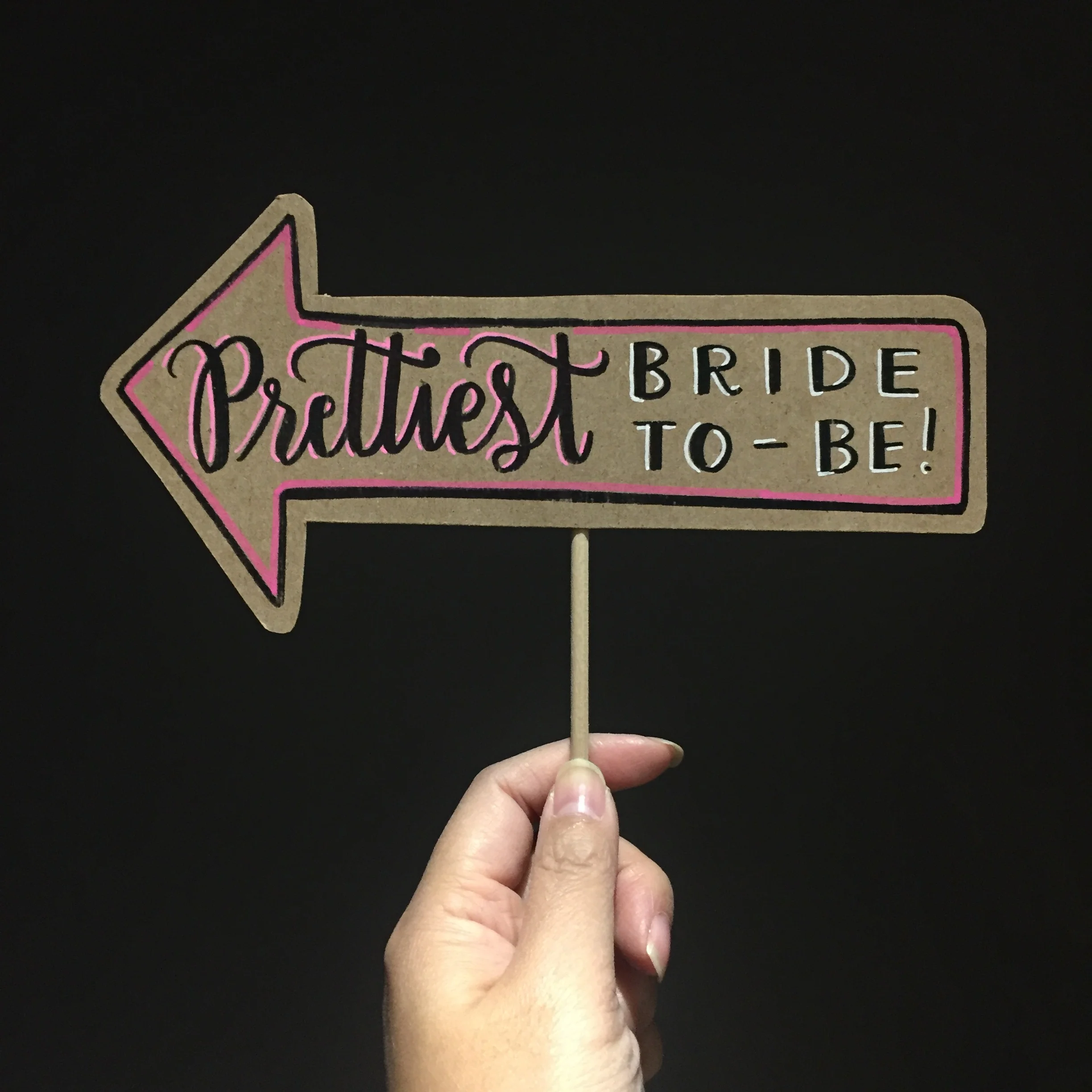 Prettiest Bride to be! Posecards™®
