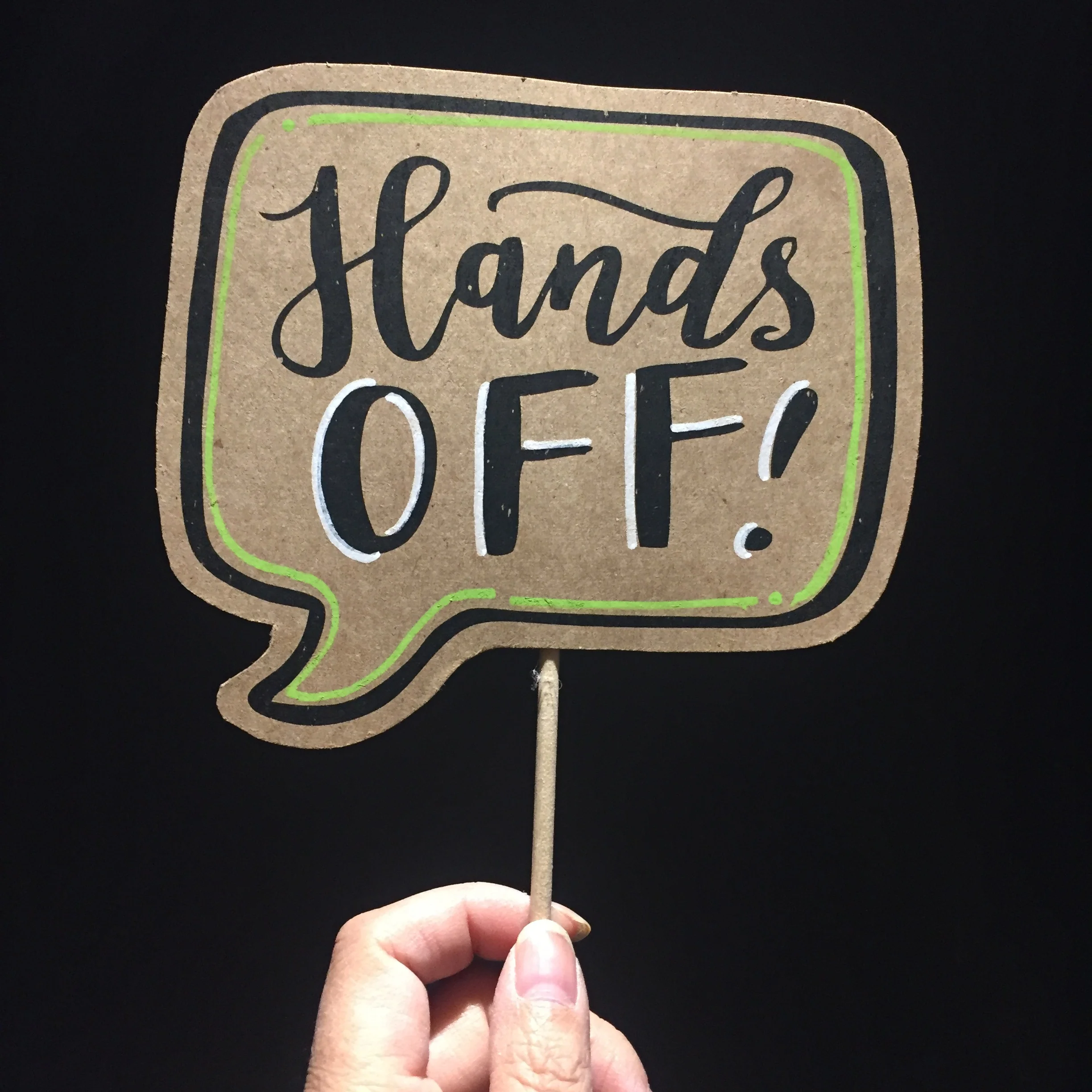 Hands Off! Posecards™®