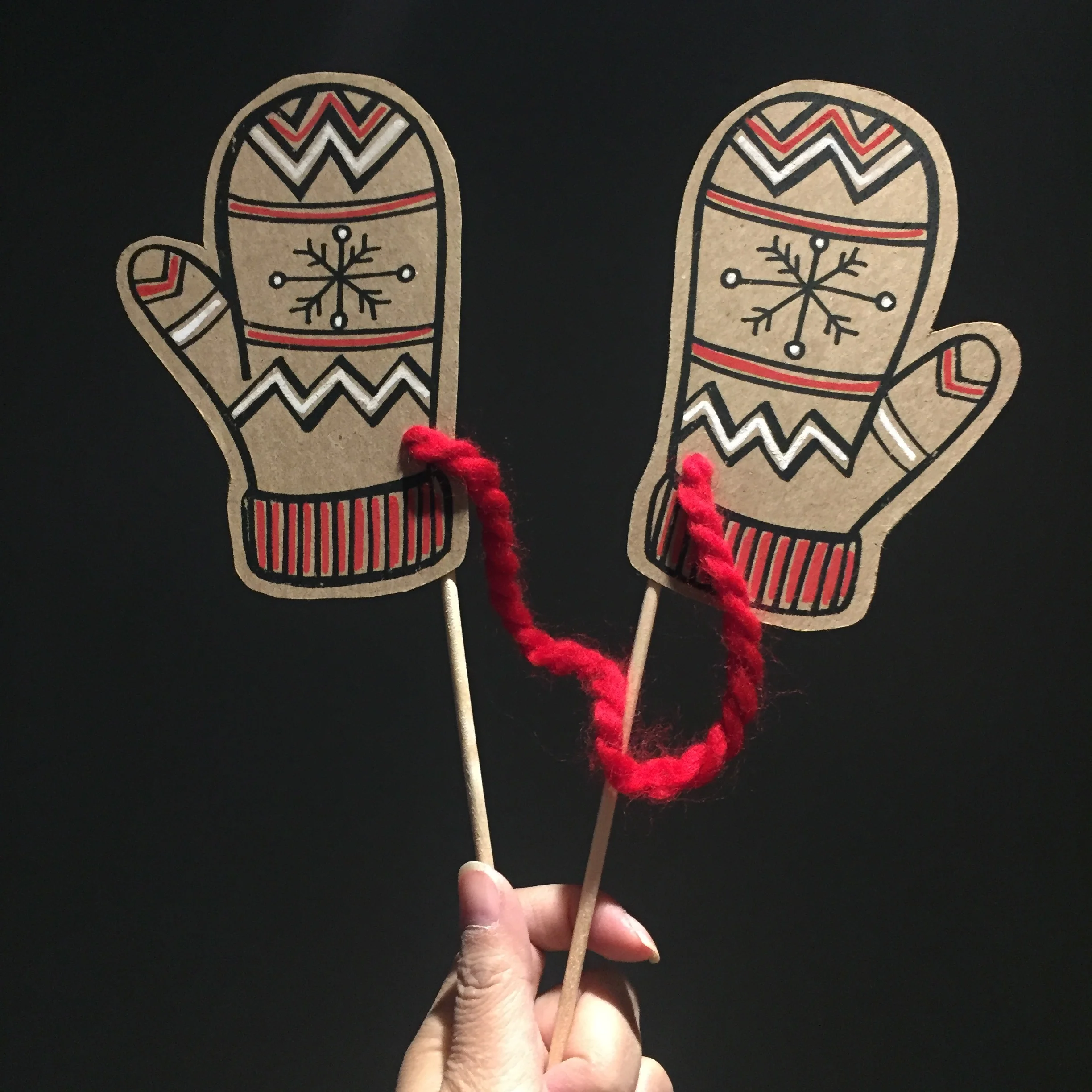 Mittens Posecards™®