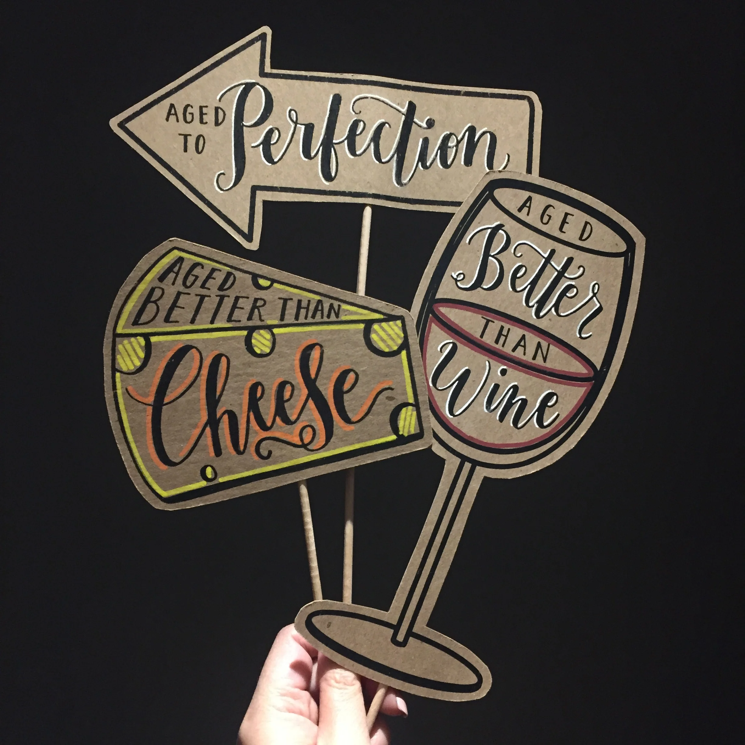 Aged Better Birthday Set - Posecards™® 3 pc Set