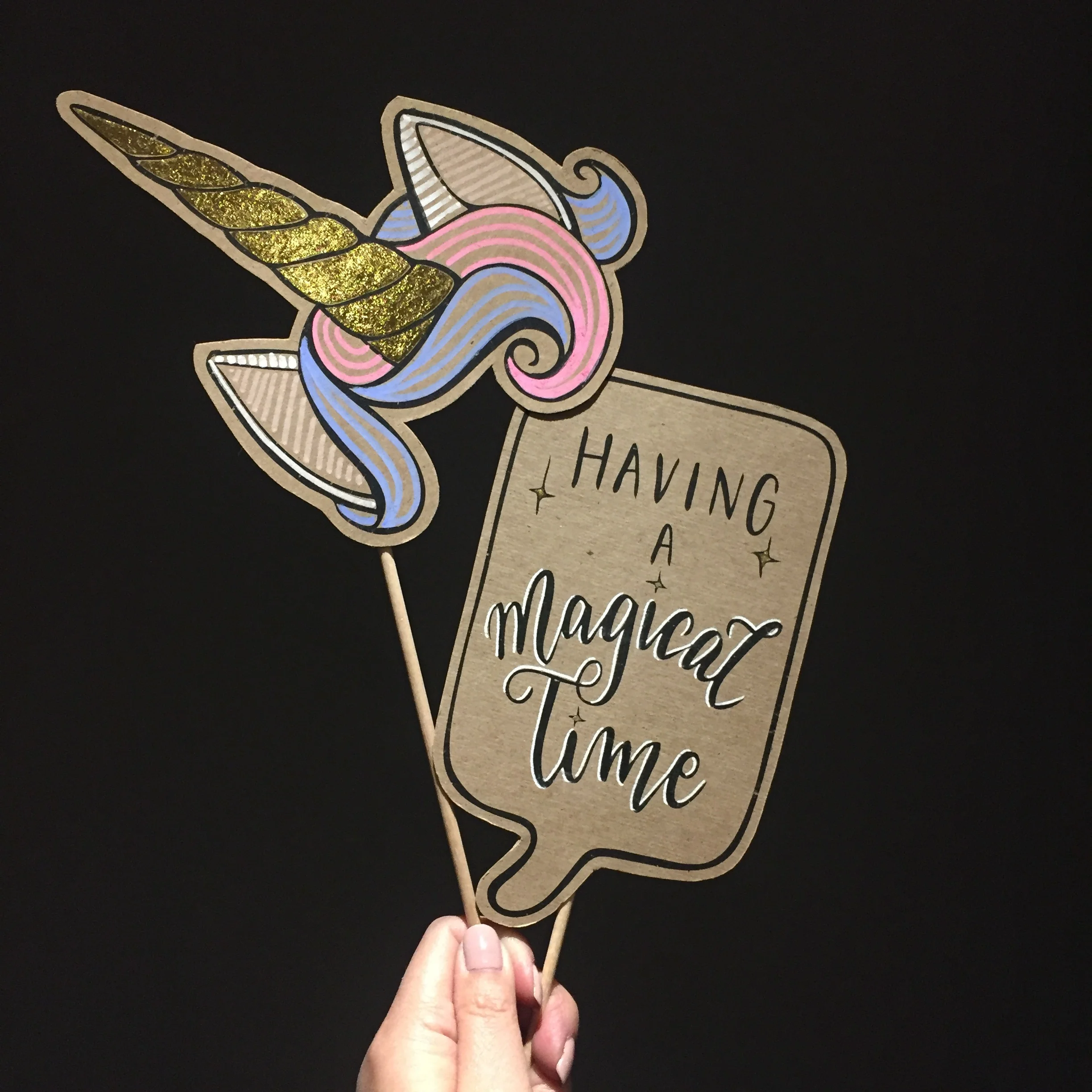 Magical Unicorn - Posecards™® 2 pc Set