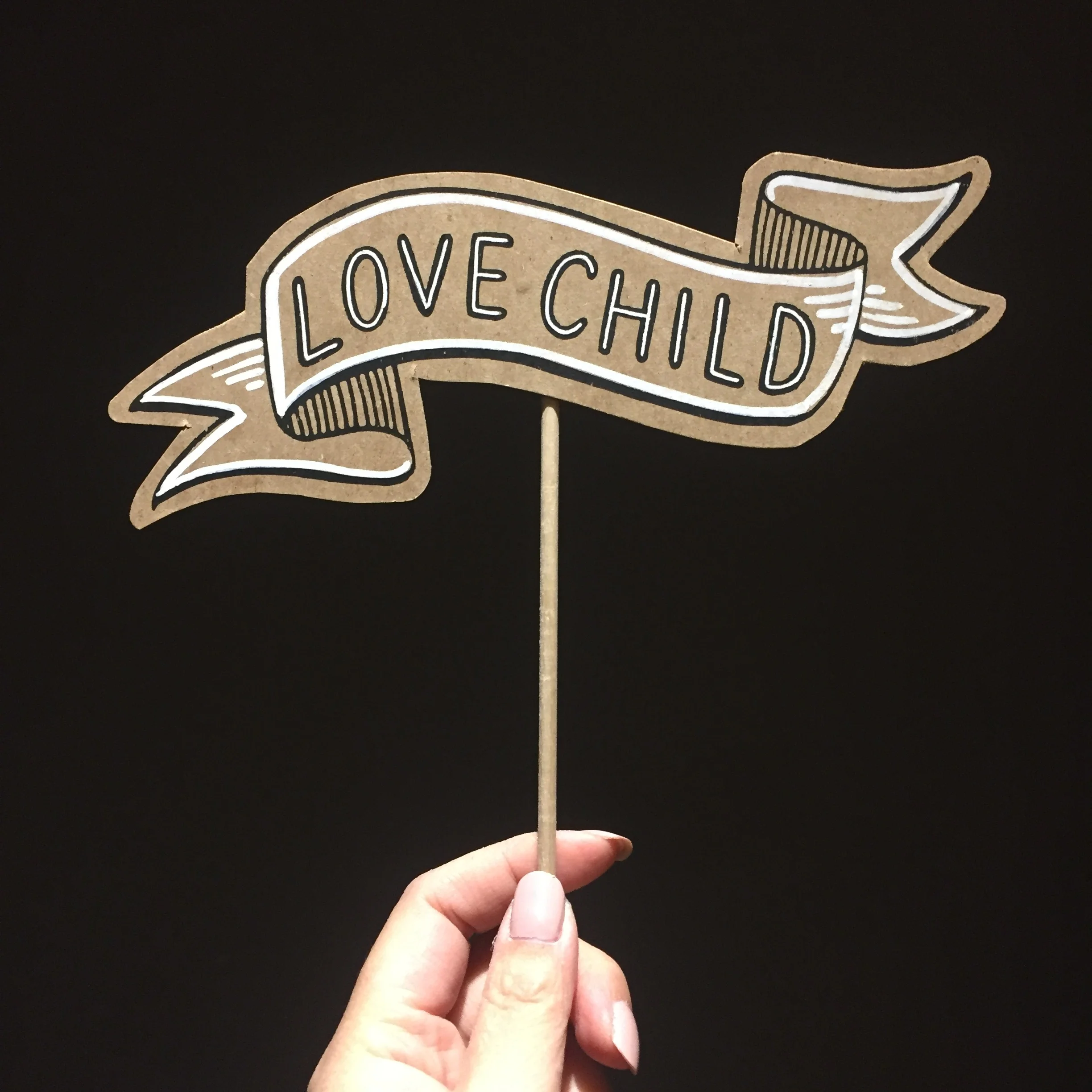 Love Child - Banner Posecards™®