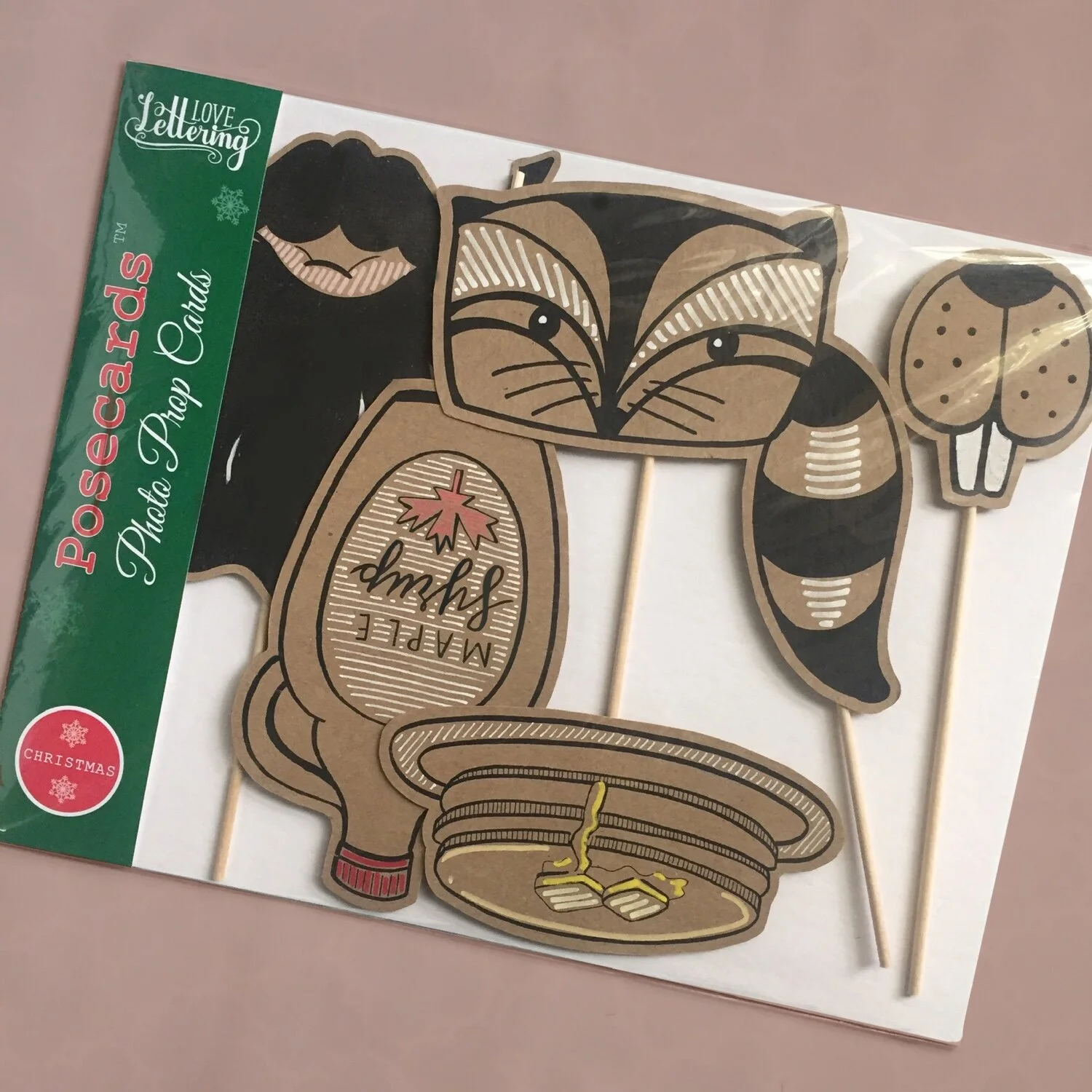 Canadiana ZED! Photo Prop Party Pack  - 5 Pcs 