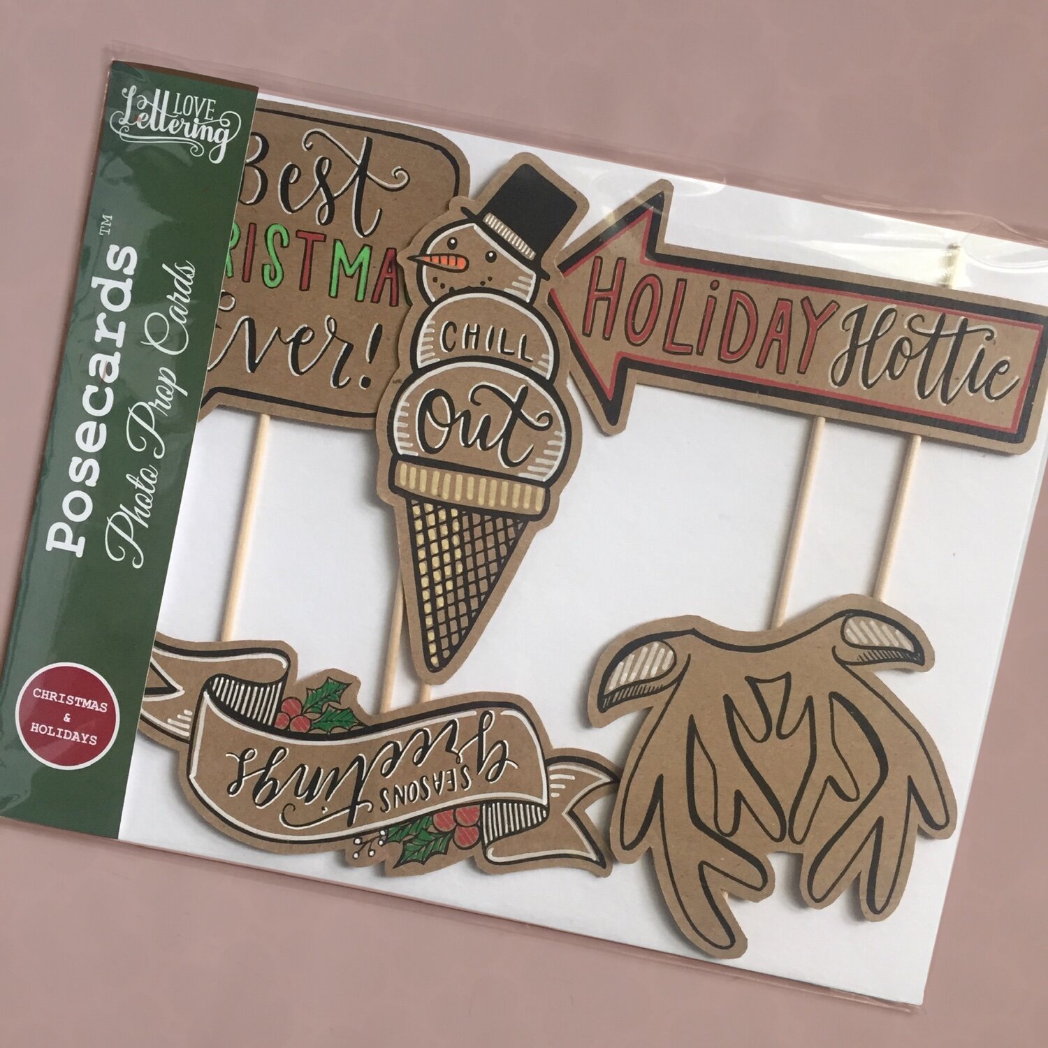 Chill Out Holiday Pack Photo Prop Set - 5 Pieces