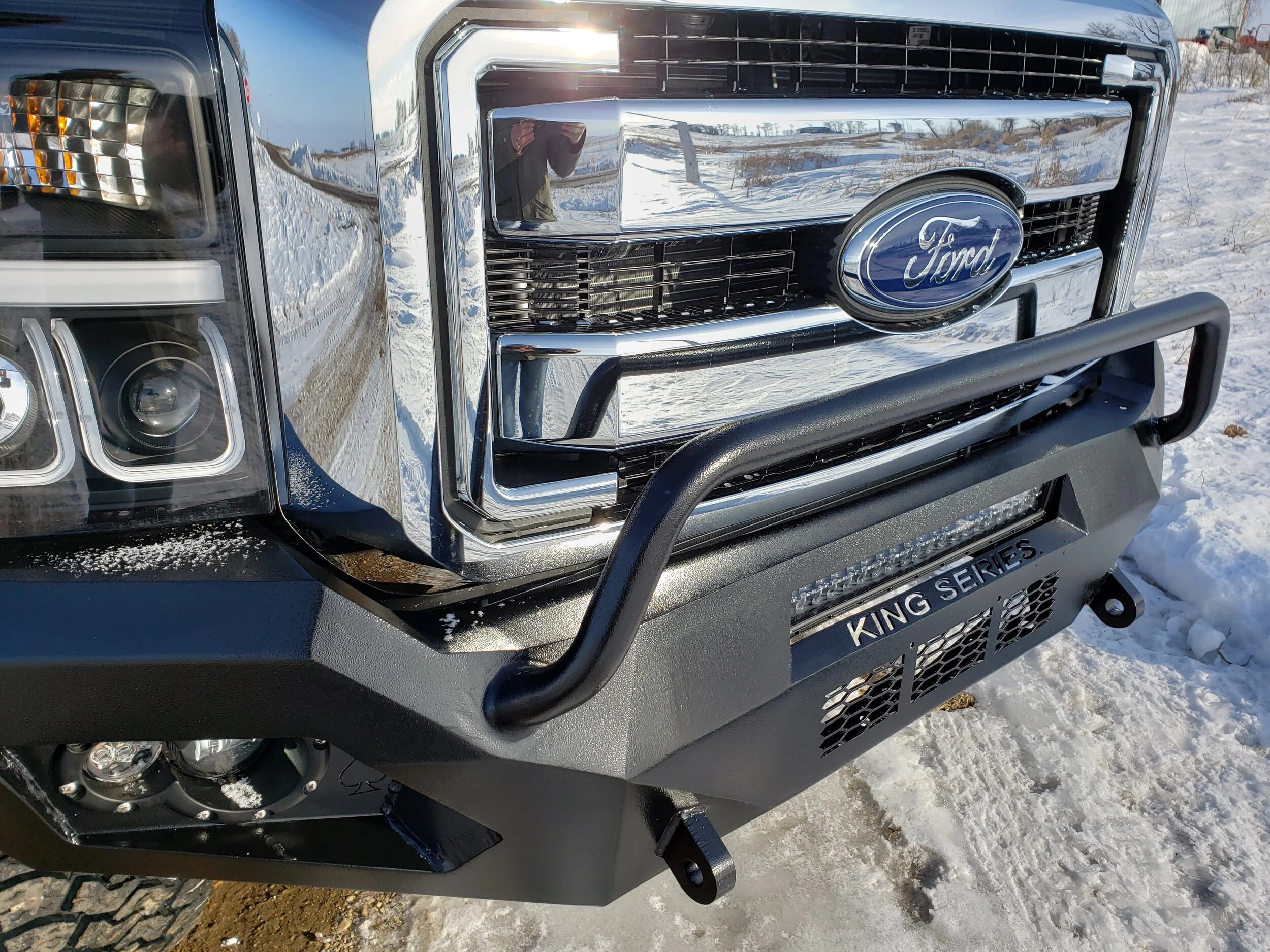 Custom Bumpers — KING SERIES CUSTOM 6 DOOR PICKUPS