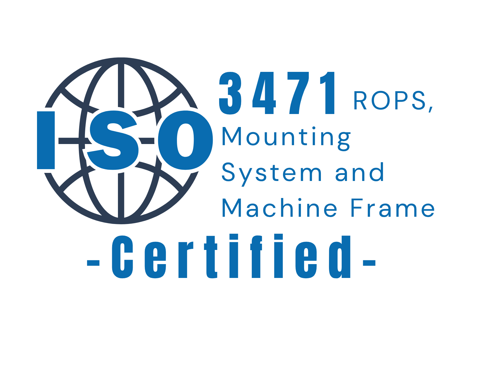 king series roxor with ISO 3471 rops mounting system and machine frame