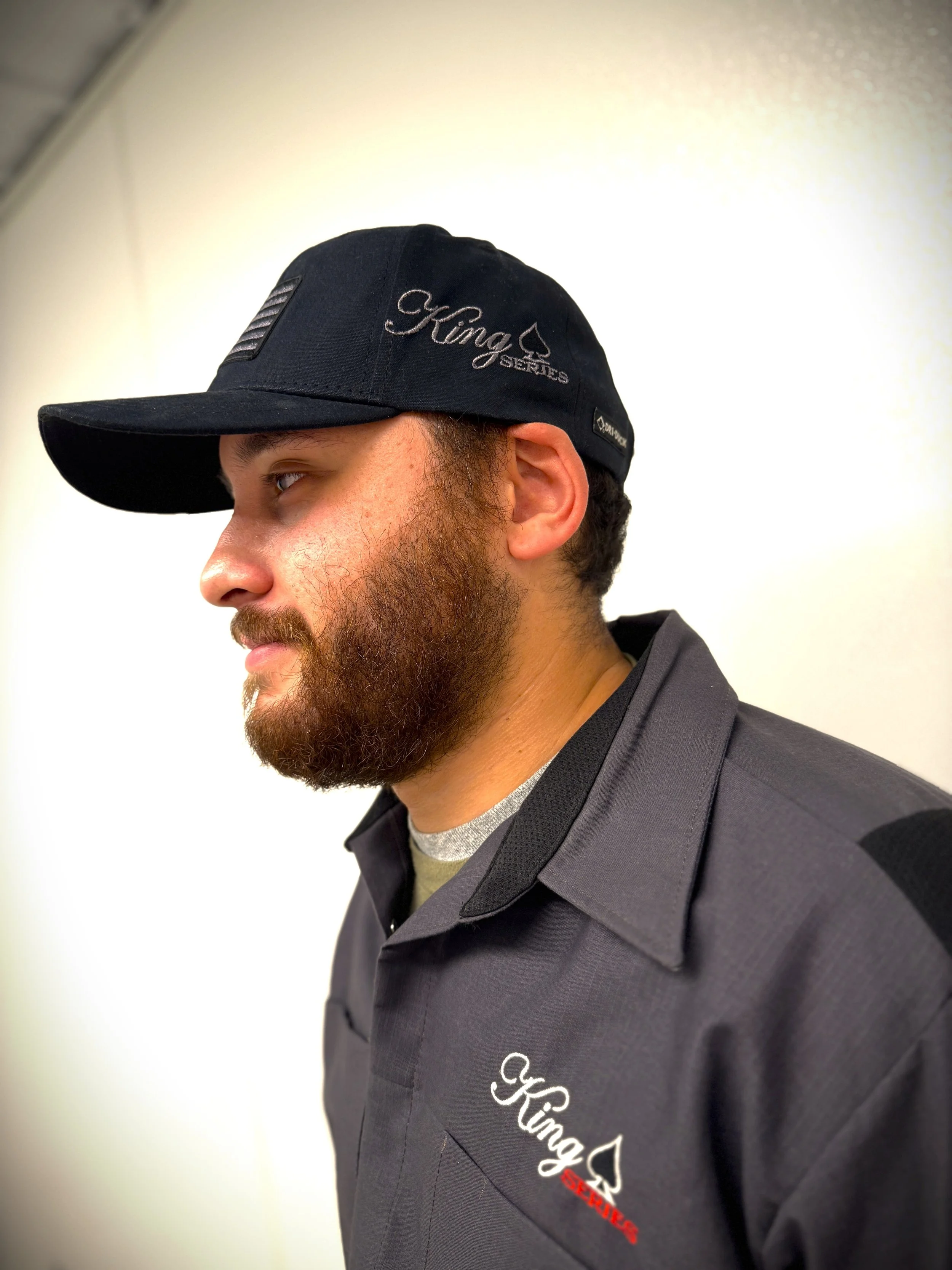 King Series Black Label Legend hat side.JPG