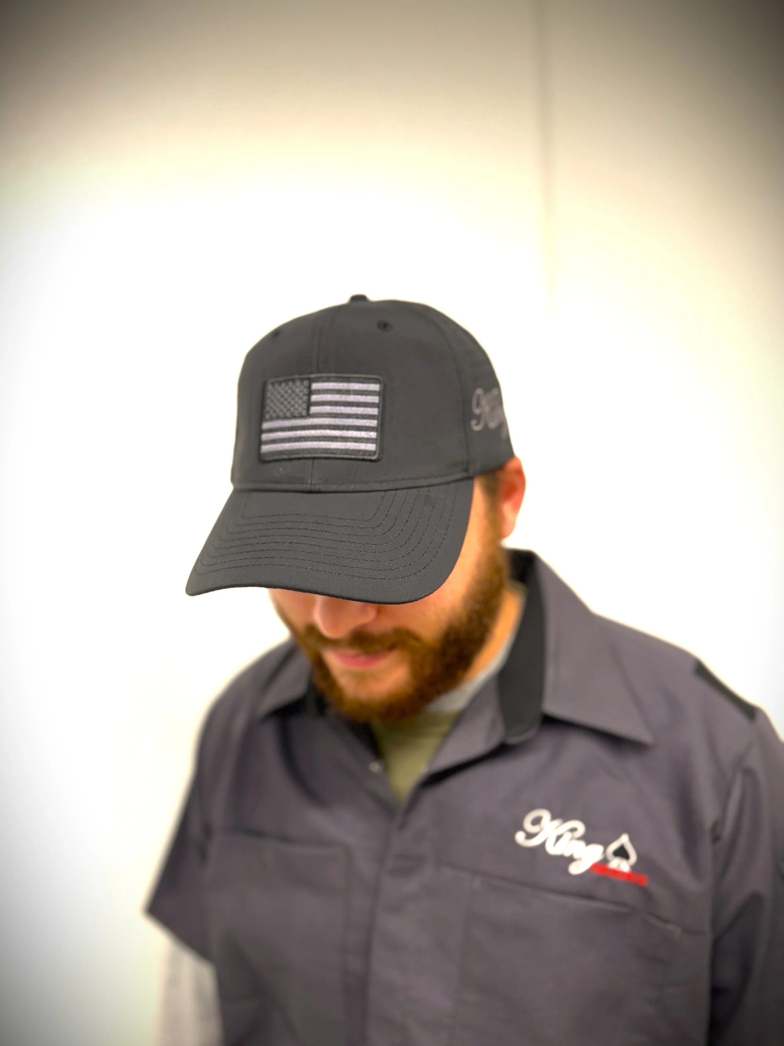 King Series Black Label Titan hat front.JPG