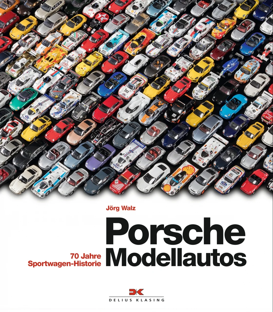 Die JÖRG WALZ COLLECTION ist in Anlehnung an das Buch “Porsche Modellautos – 70 Jahre Sportwagen-Historie” entstanden, das 2017 im Delius Klasing Verlag erschienen ist.