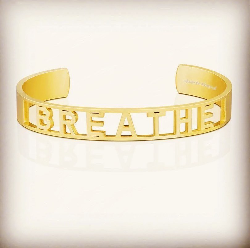Breathe through today- the good the bad and the ugly. 

Get @mantraband jewelry at @givshoppe! Giv to your whole self!