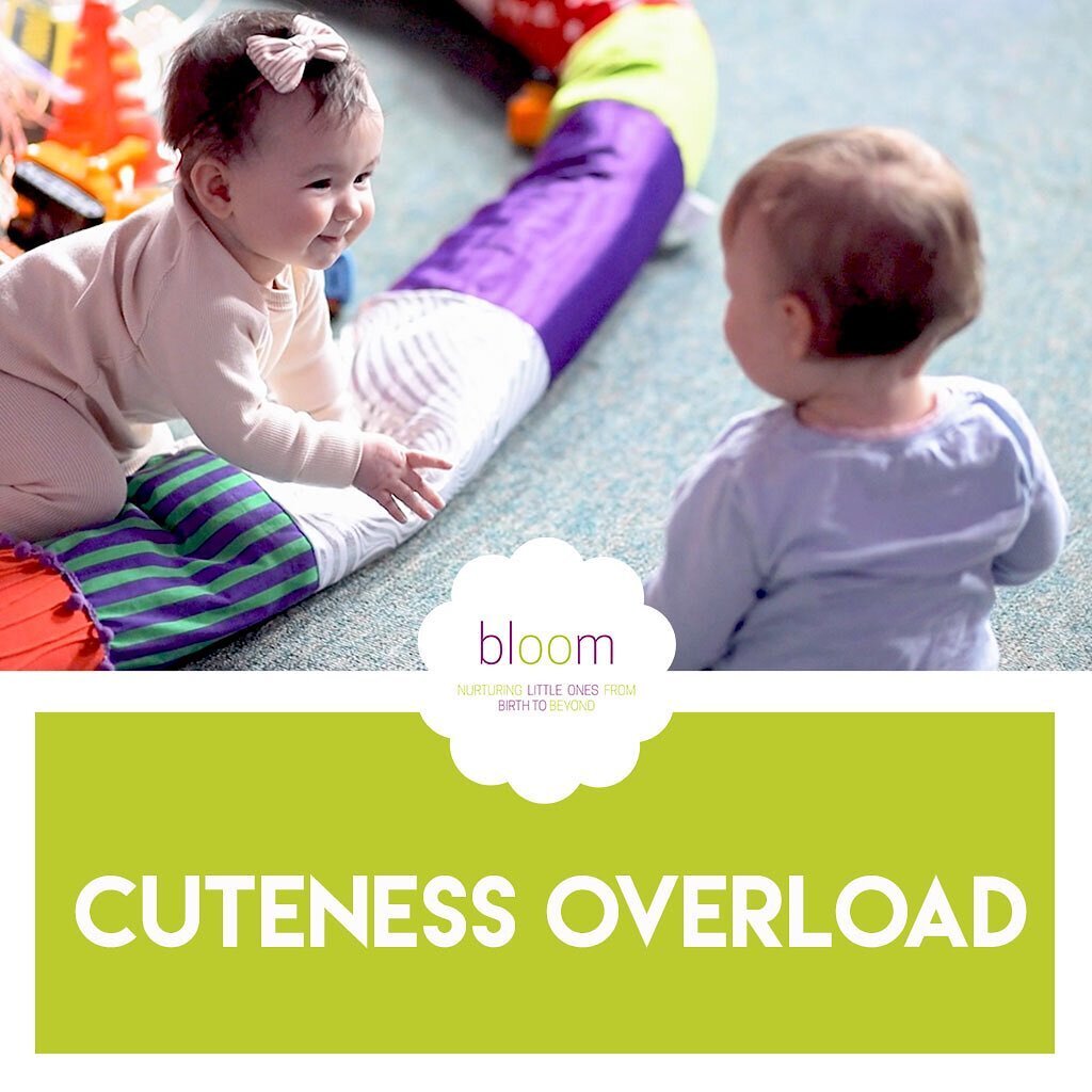 A little snippet from our new video (to see more click on the link in our bio) 🌈

Babies socialising together at a Bloom class. Particularly cute when you consider they&rsquo;ve not been able to mix properly during the pandemic 🥰

Babies are natura