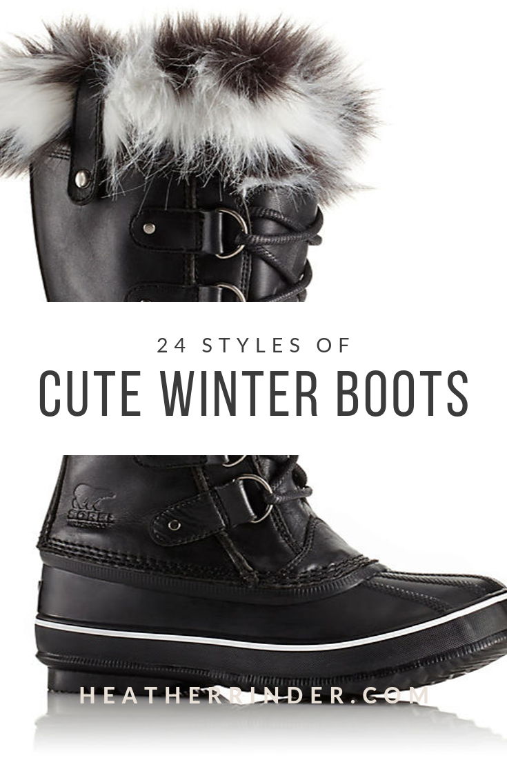 24 Cute and Functional Winter Boots That You'll Actually Want to Wear —  HEATHER RINDER