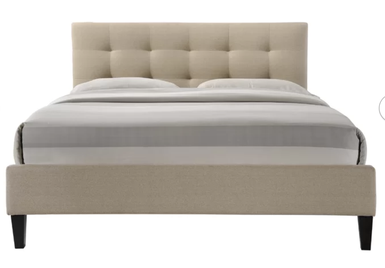 Halie Upholstered Platform Bed Wayfair