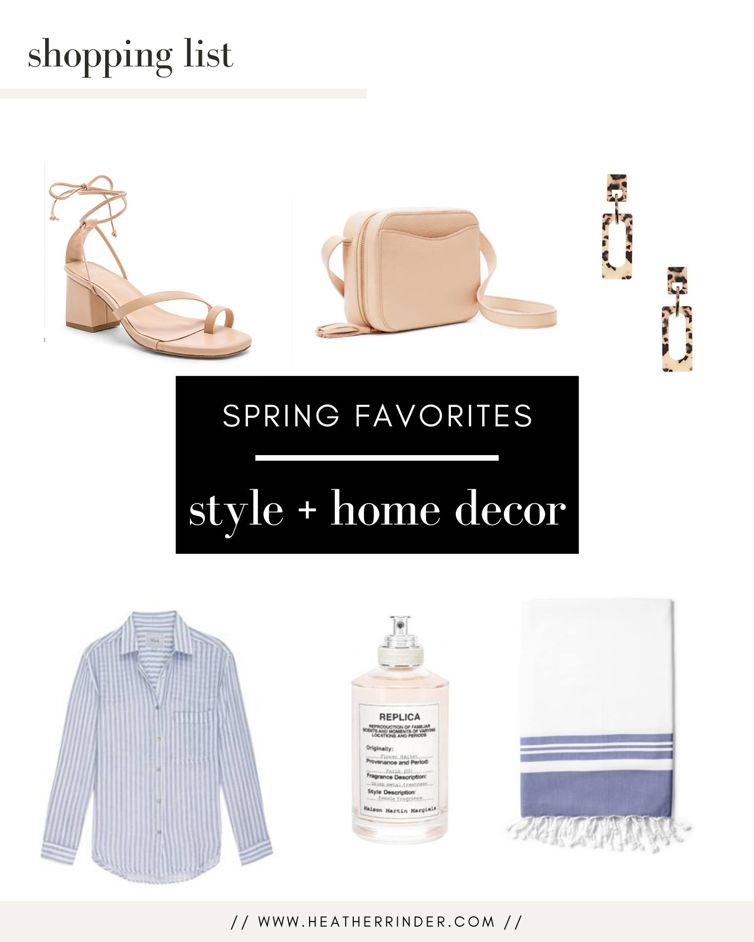 Current Favorites: Transitioning My Closet and Home for Spring