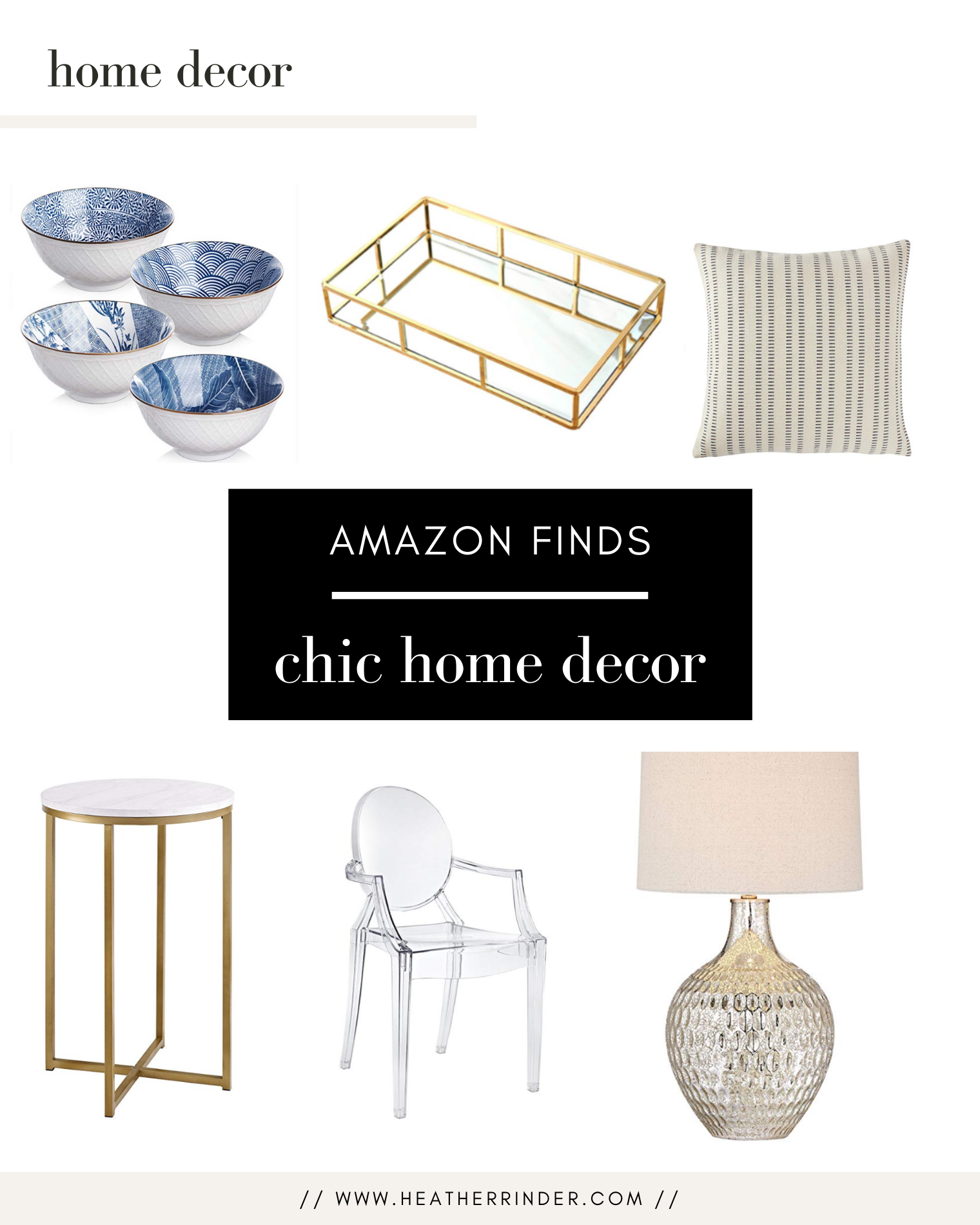 12 Chic Home Decor Items on Amazon, Under $100