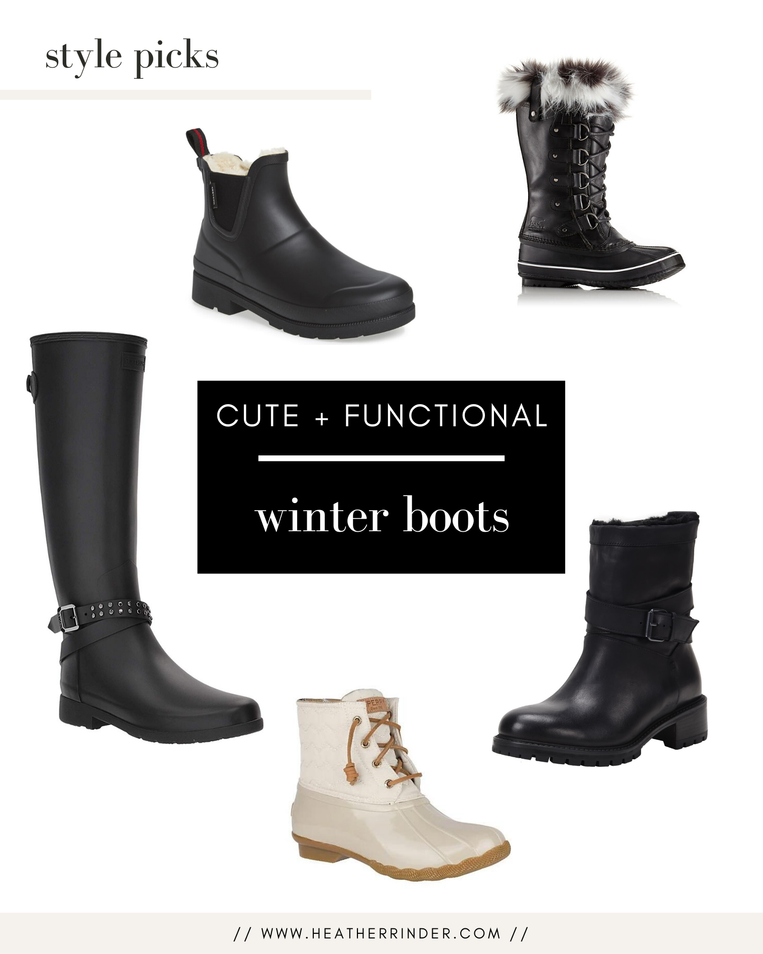 24 Cute and Functional Winter Boots That You'll Actually Want to