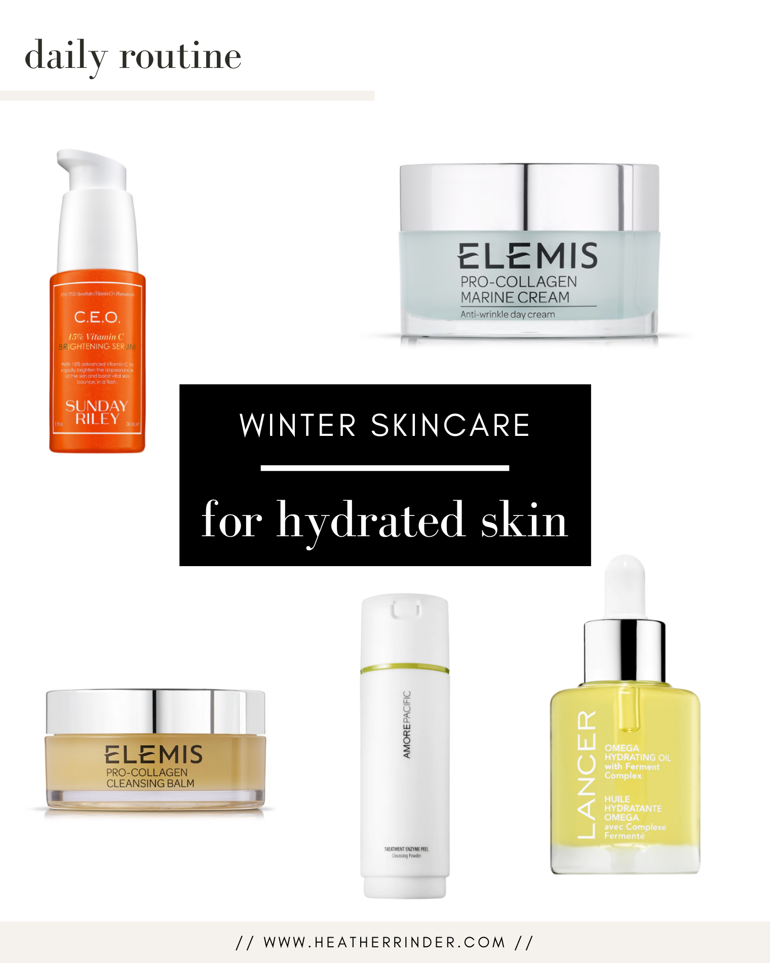 Winter Skincare Routine 8 Steps And Products For Hydrated Skin